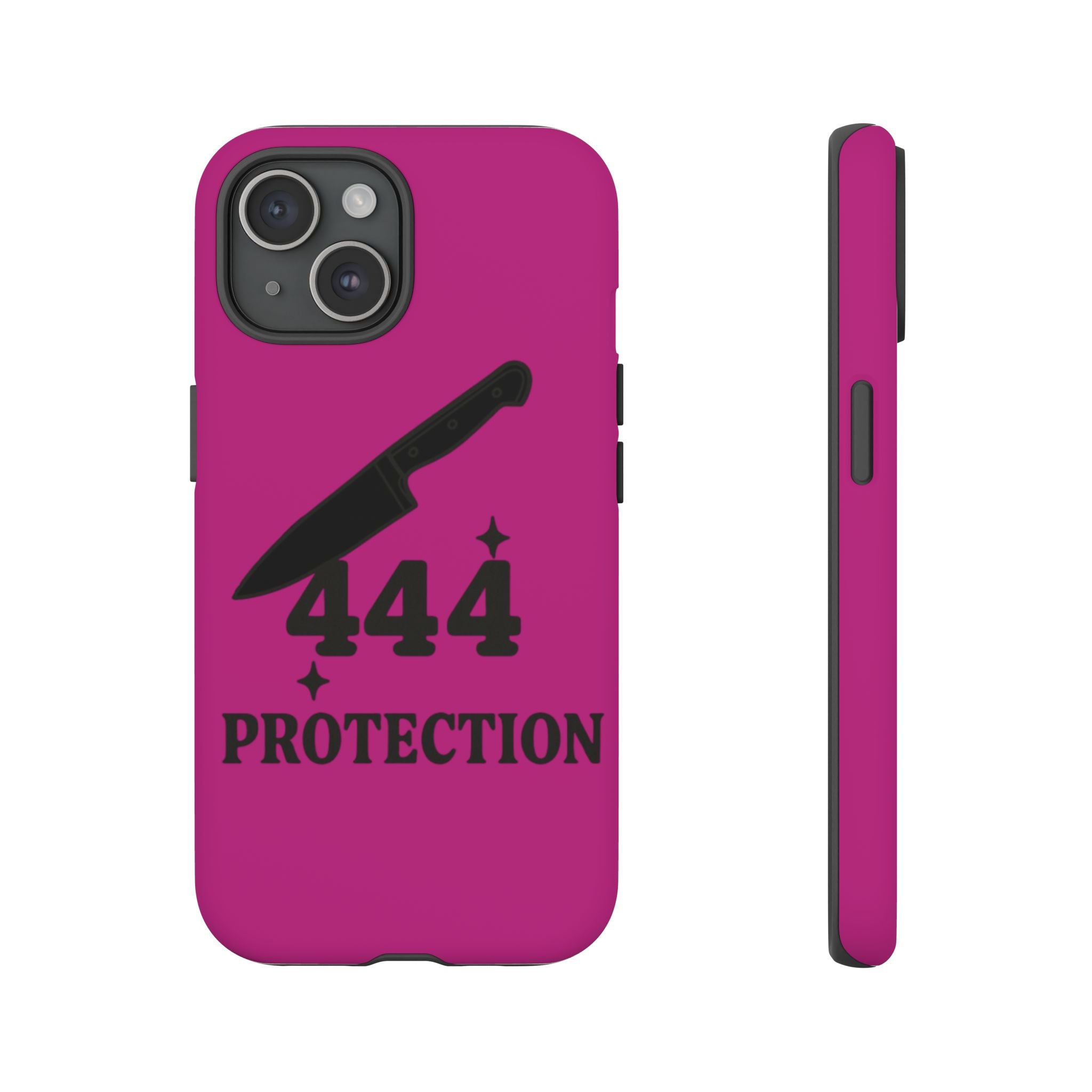 Black & Pink 444 Protection Phone Case