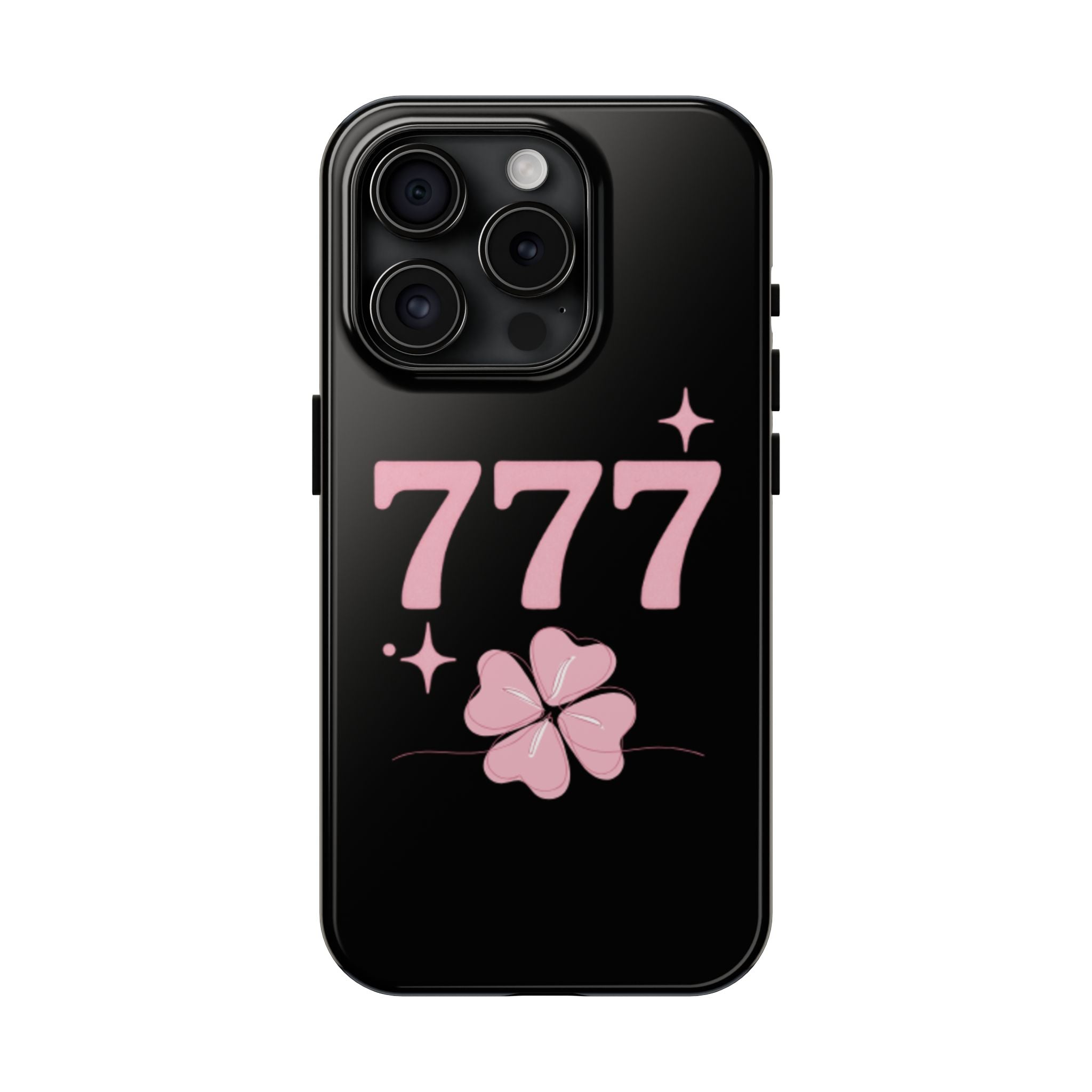 Black & Pink 777 Phone Case