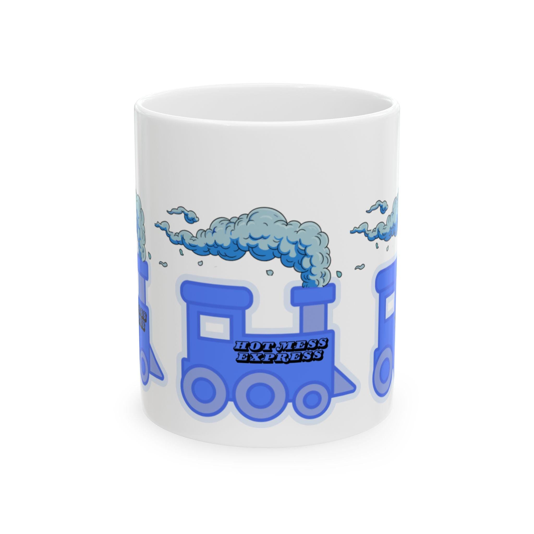 Blue Hot Mess Express Mug