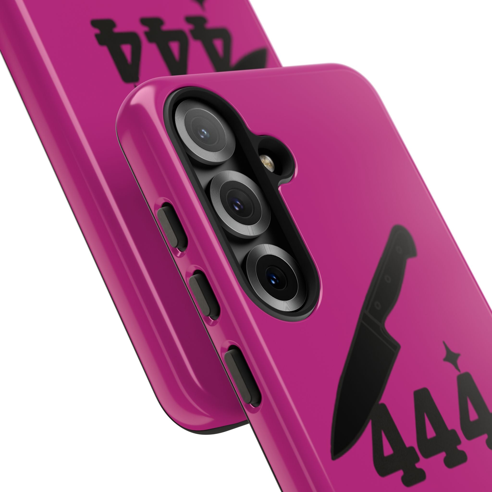 Black & Pink 444 Protection Phone Case