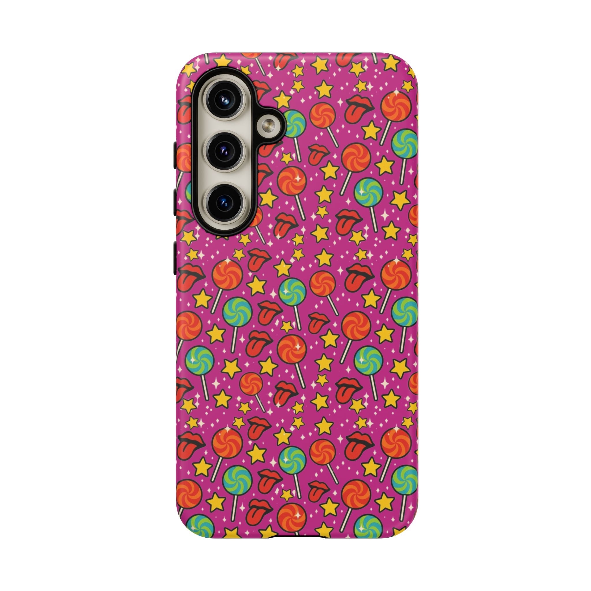 Lollipops & Lips Retro Phone Cases