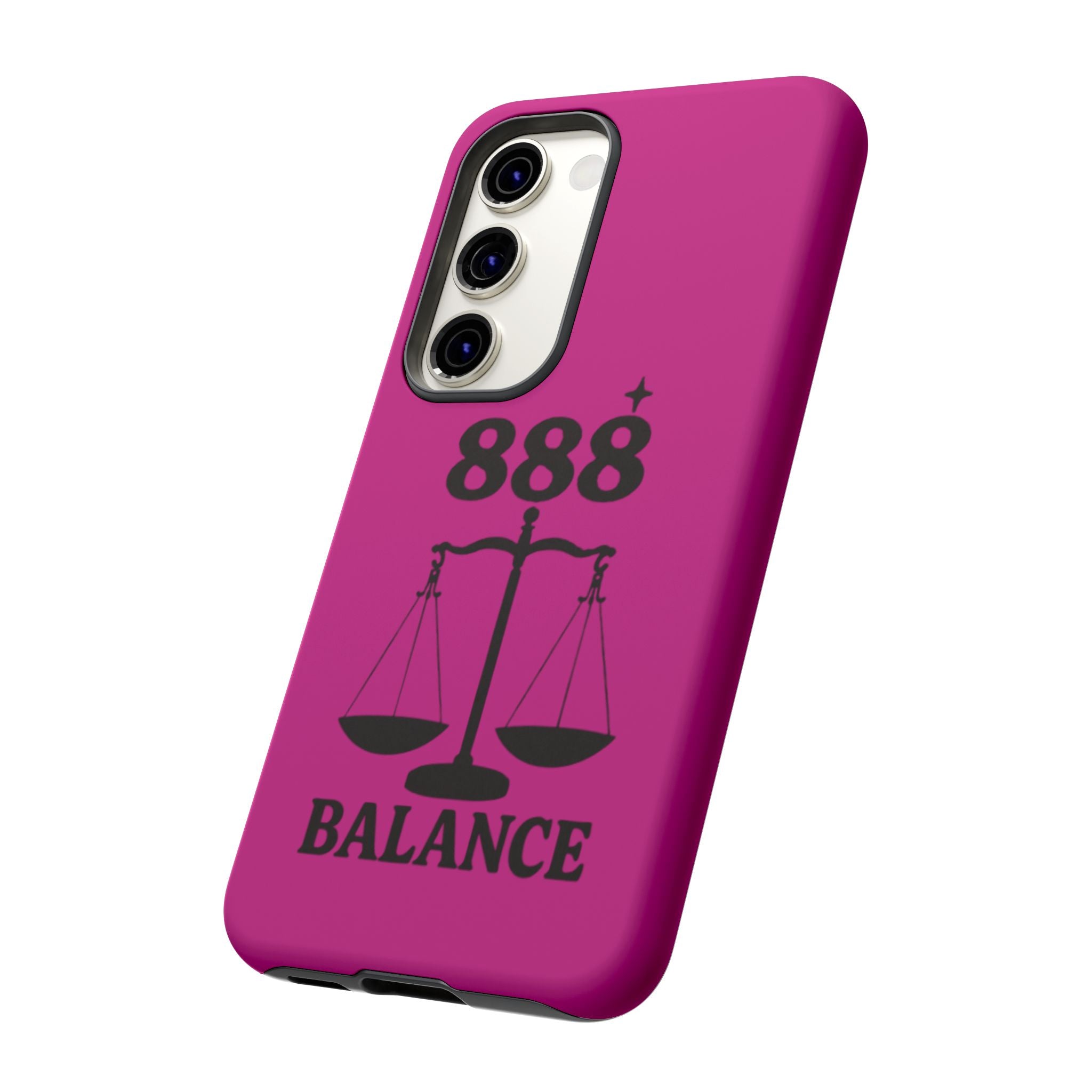 Black & Pink 888 Balance Phone Case
