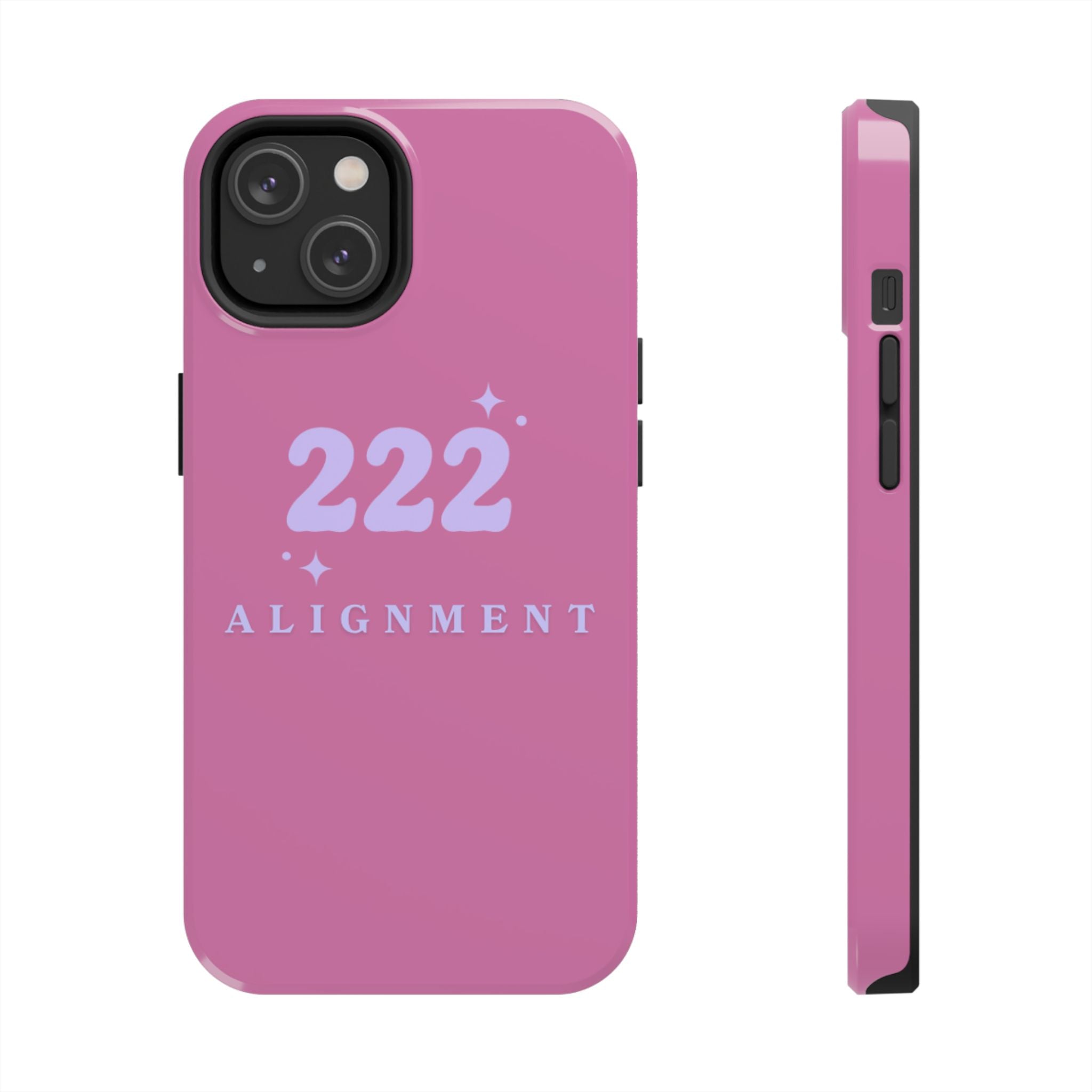 Pink & Purple 222 Alignment Phone Case