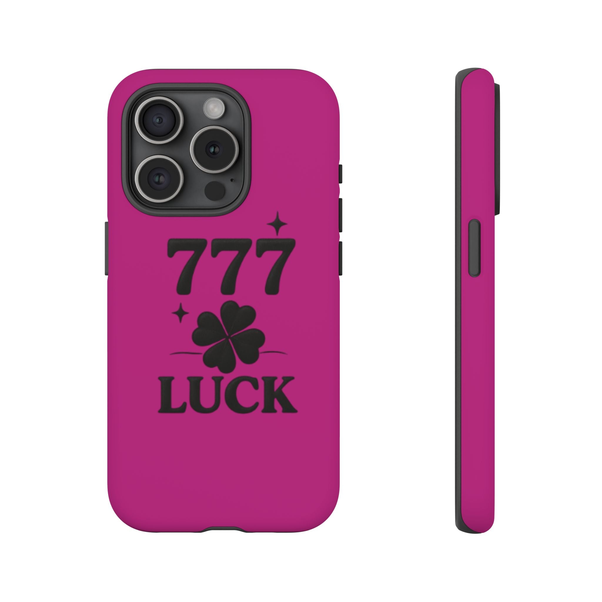 Black & Pink 777 Luck Phone Case