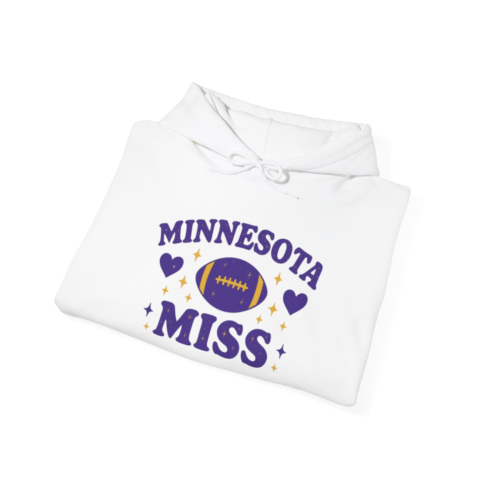 Minnesota Miss Football Hoodie — Cute State Pride Pullover