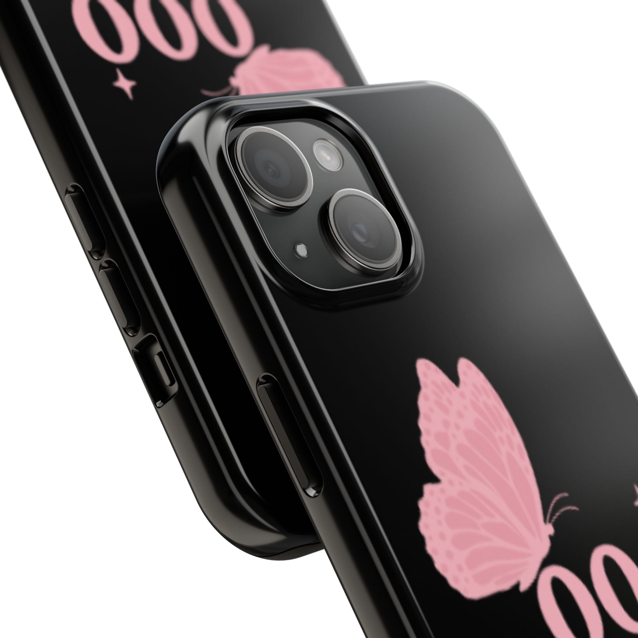 Black & Pink 000 Phone Case
