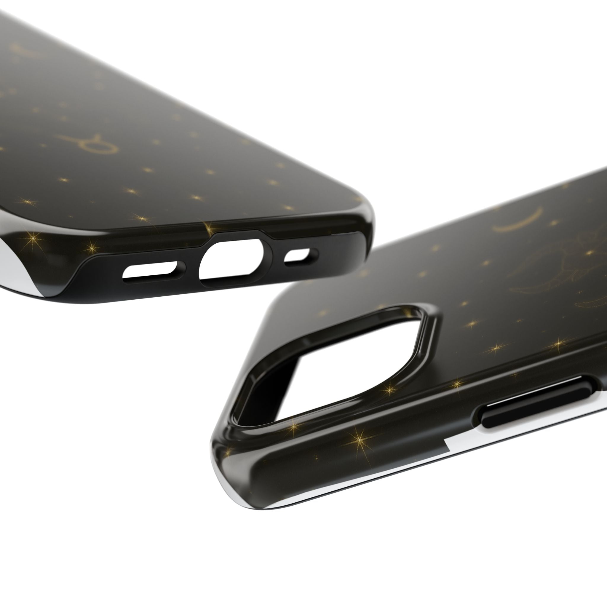 Taurus Constellation Tough Phone Case — Gold Zodiac Bull Phone Case