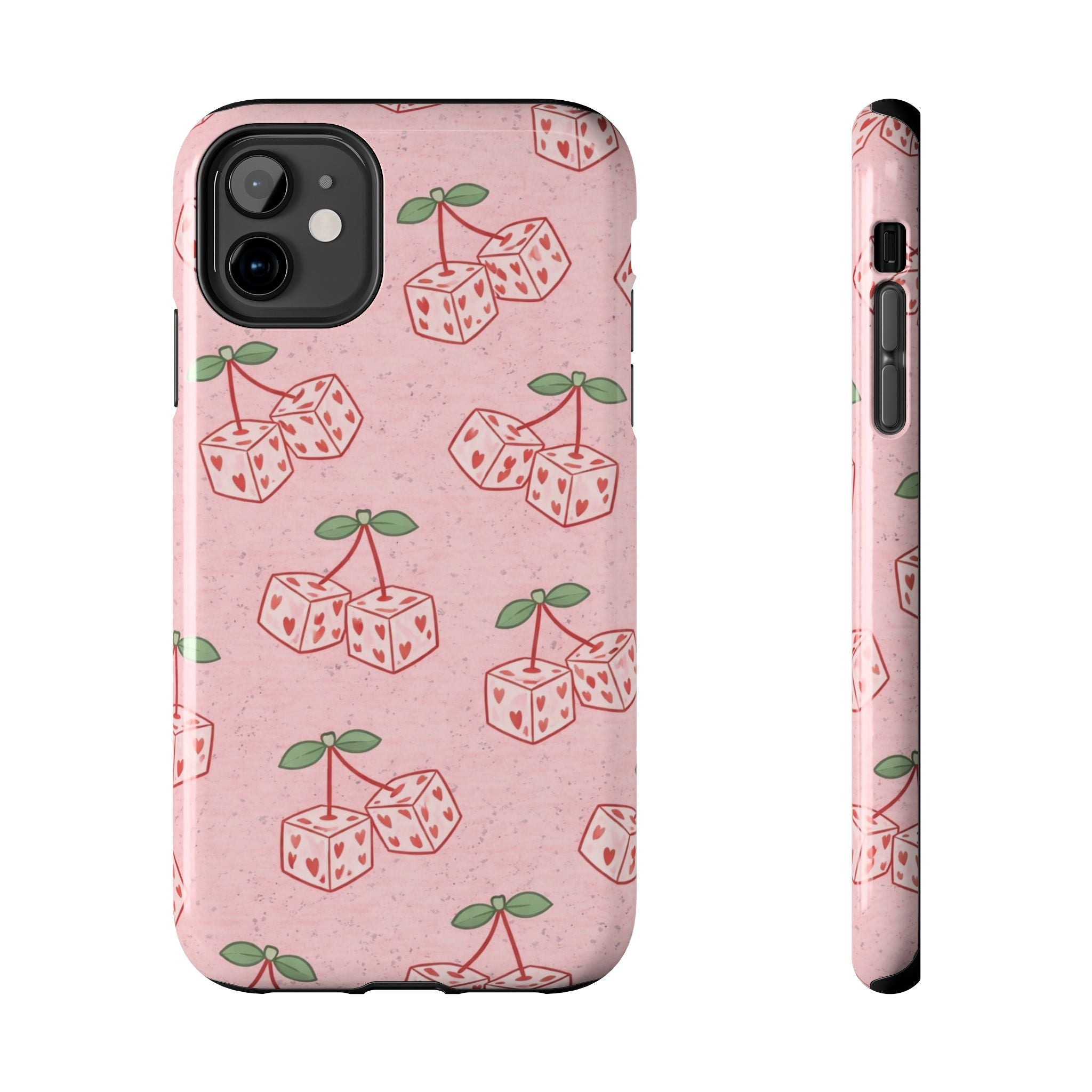 Cherry Di Hearts Phone Case