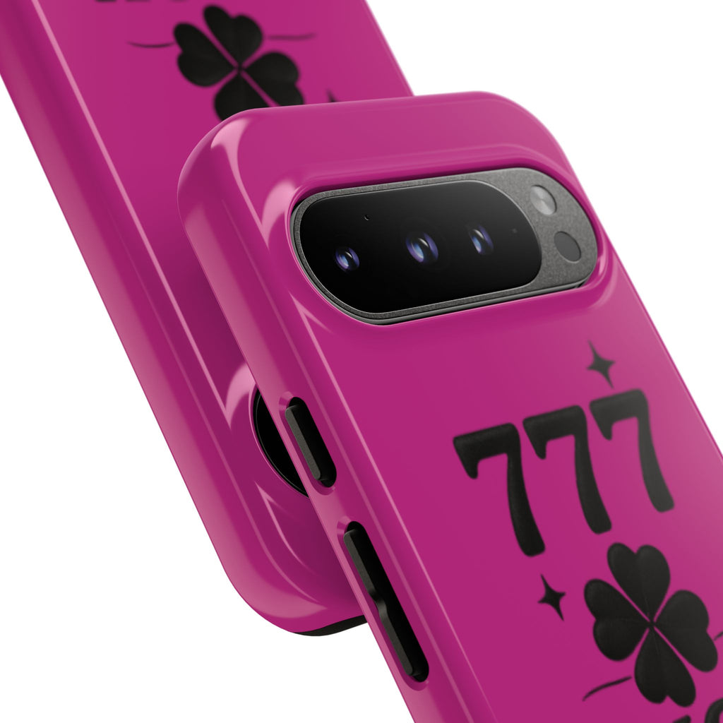 Black & Pink 777 Luck Phone Case