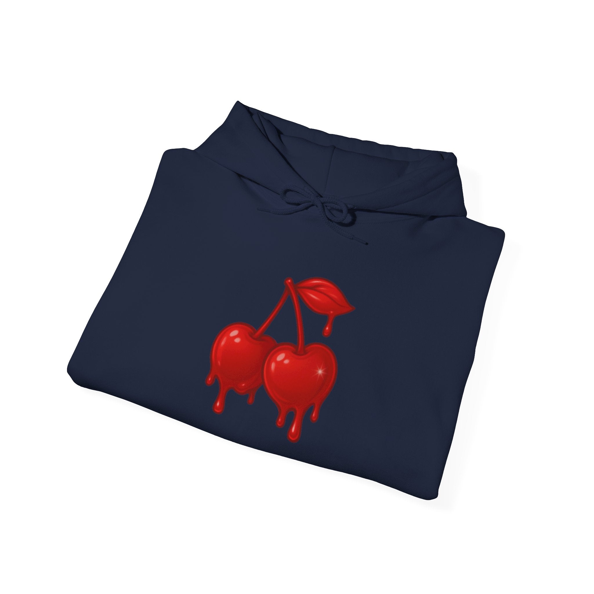Dripping Red Cherry Hoodie