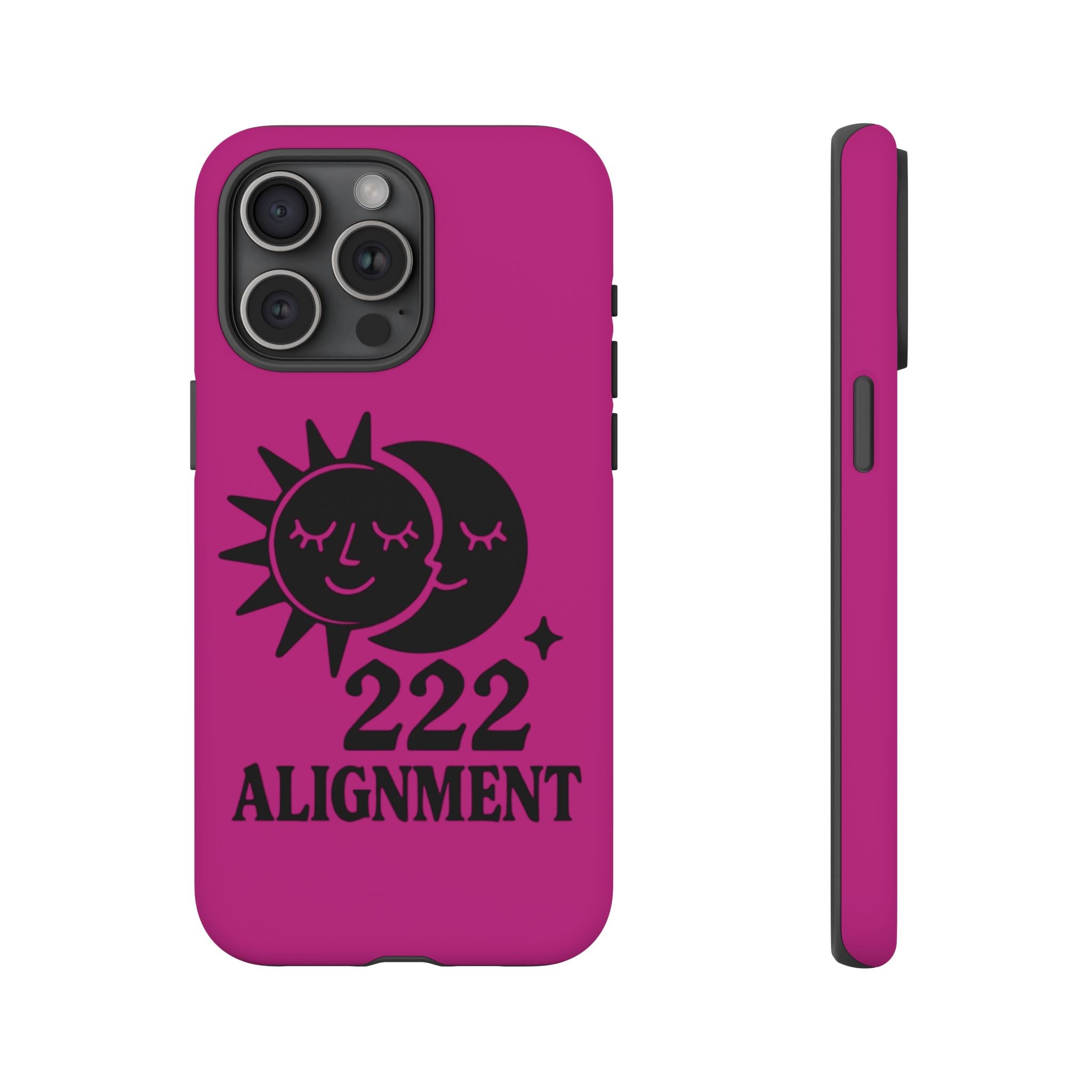 Black & Pink 222 Alignment Phone Case