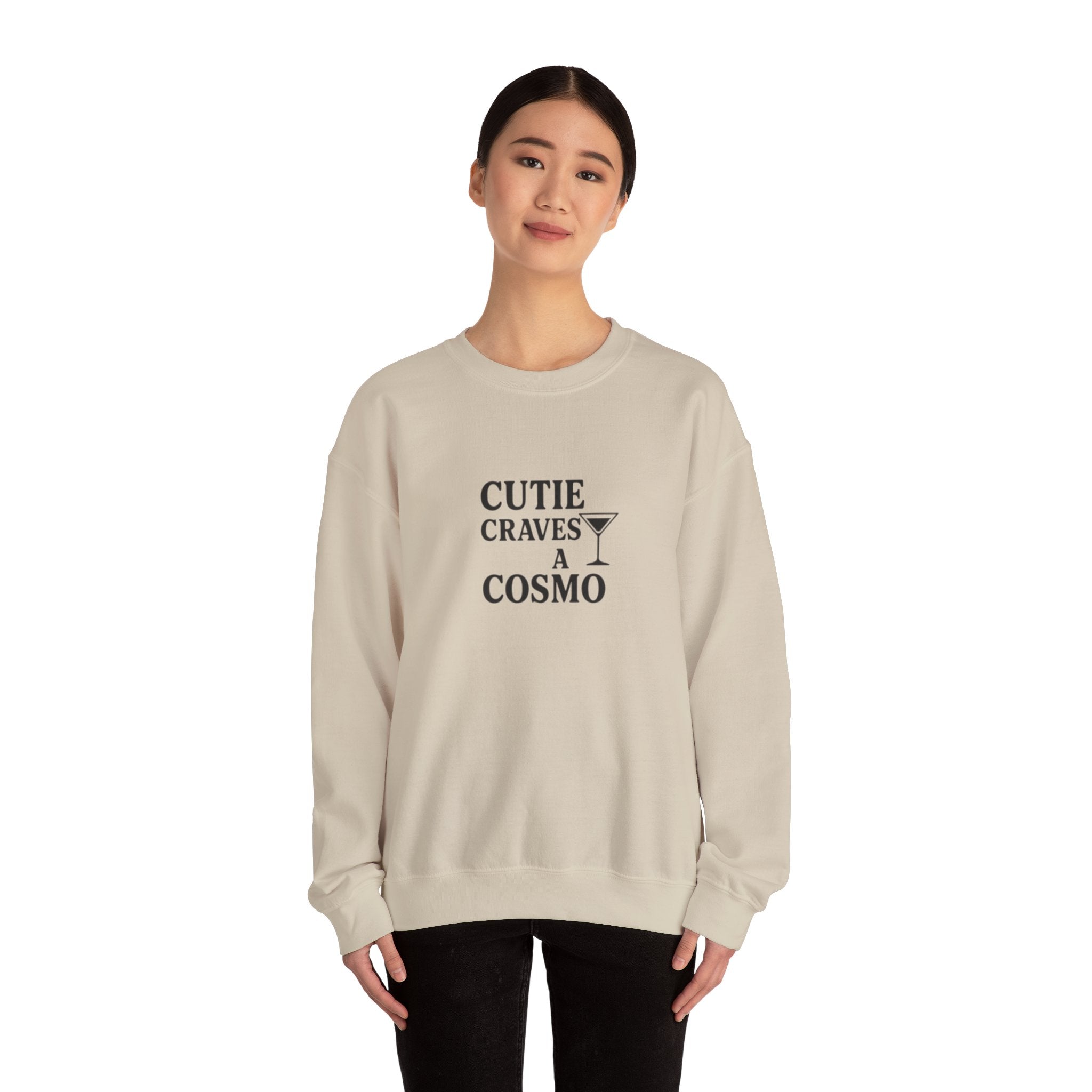 Cutie Craves a Cosmo Crewneck Sweatshirt