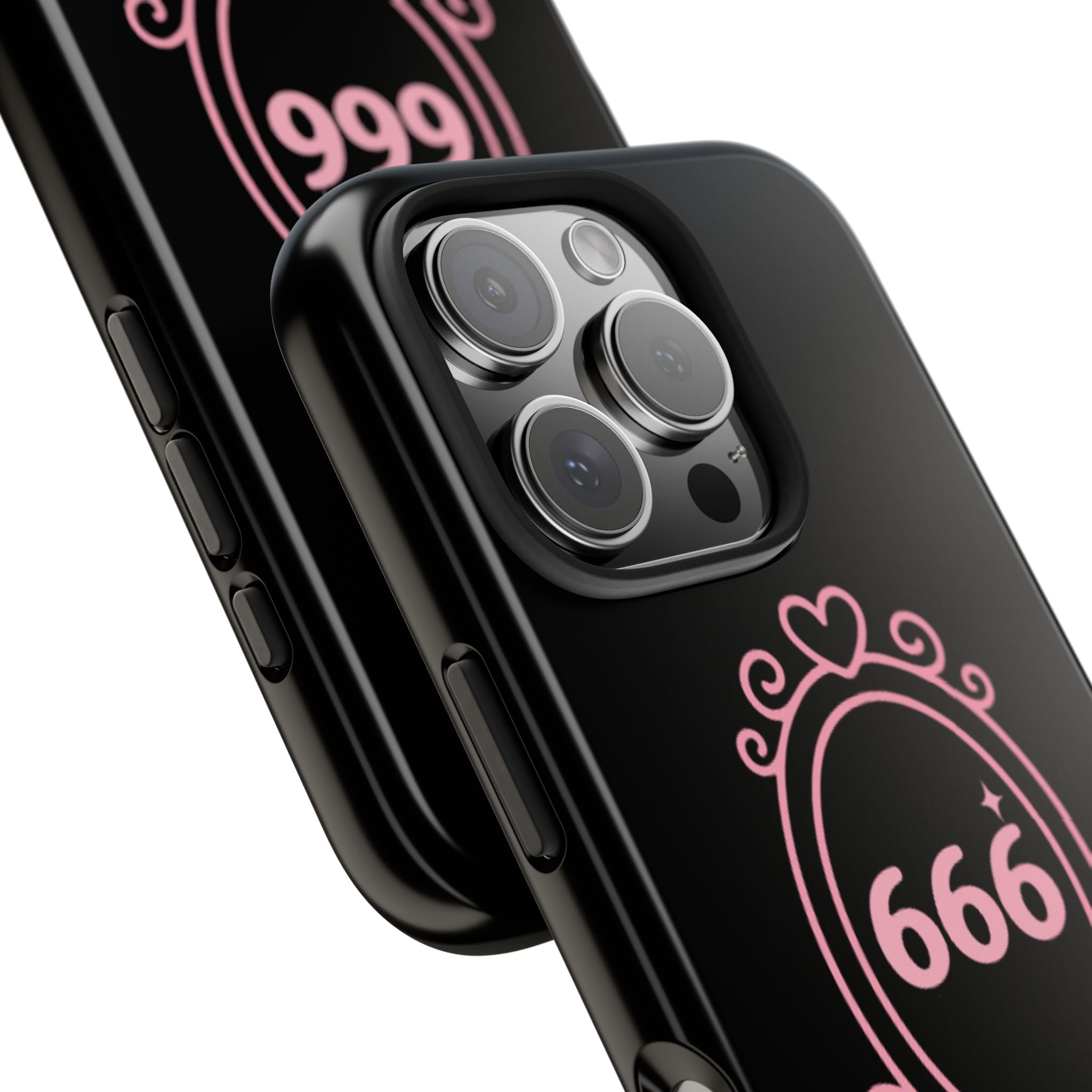 Black & Pink 666 Phone Case