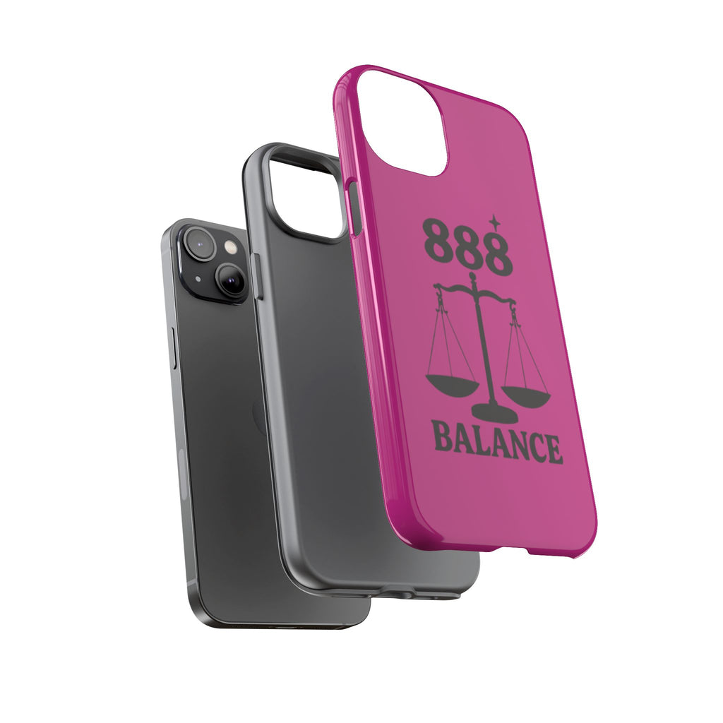 Black & Pink 888 Balance Phone Case