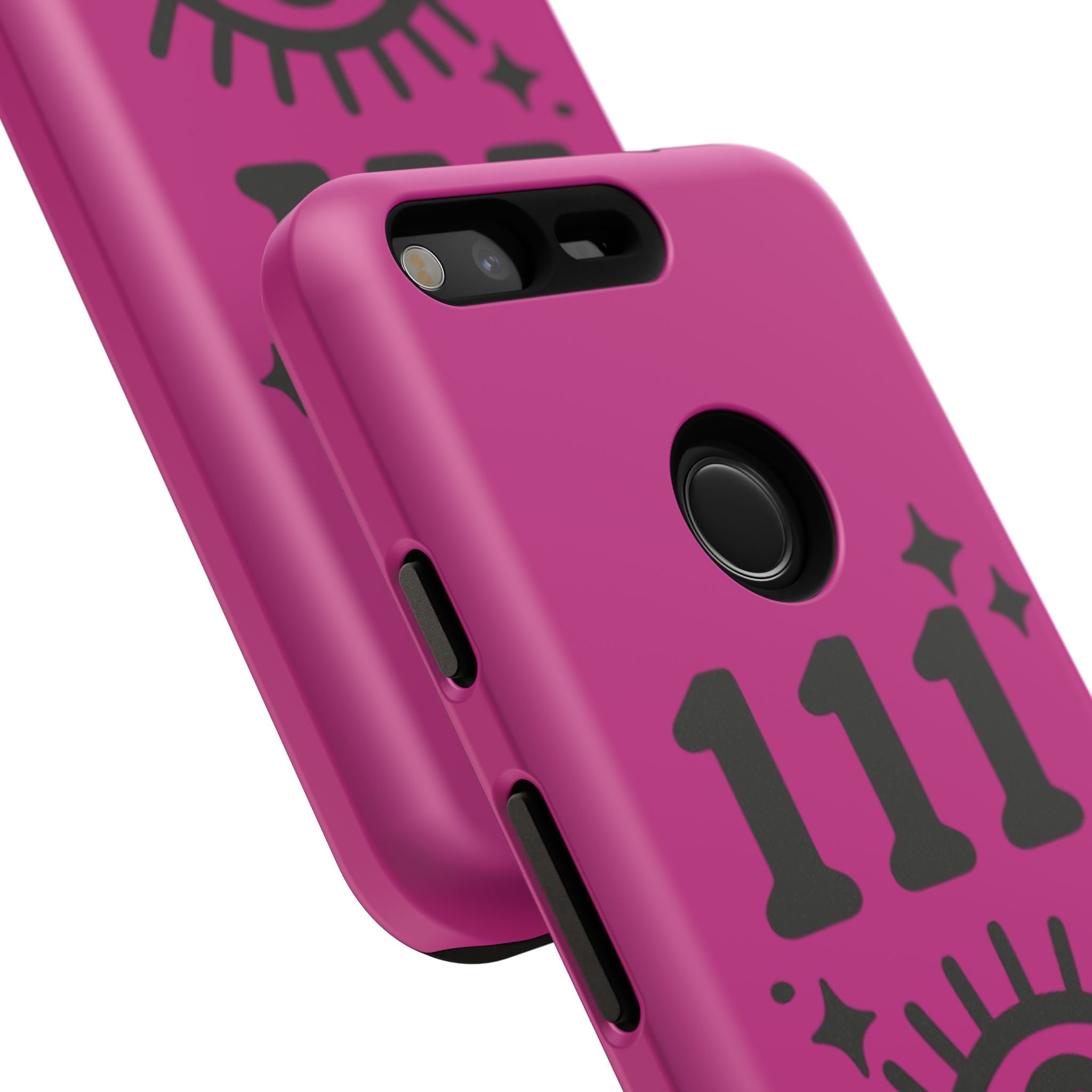 Black & Pink 111 Intuition Phone Case