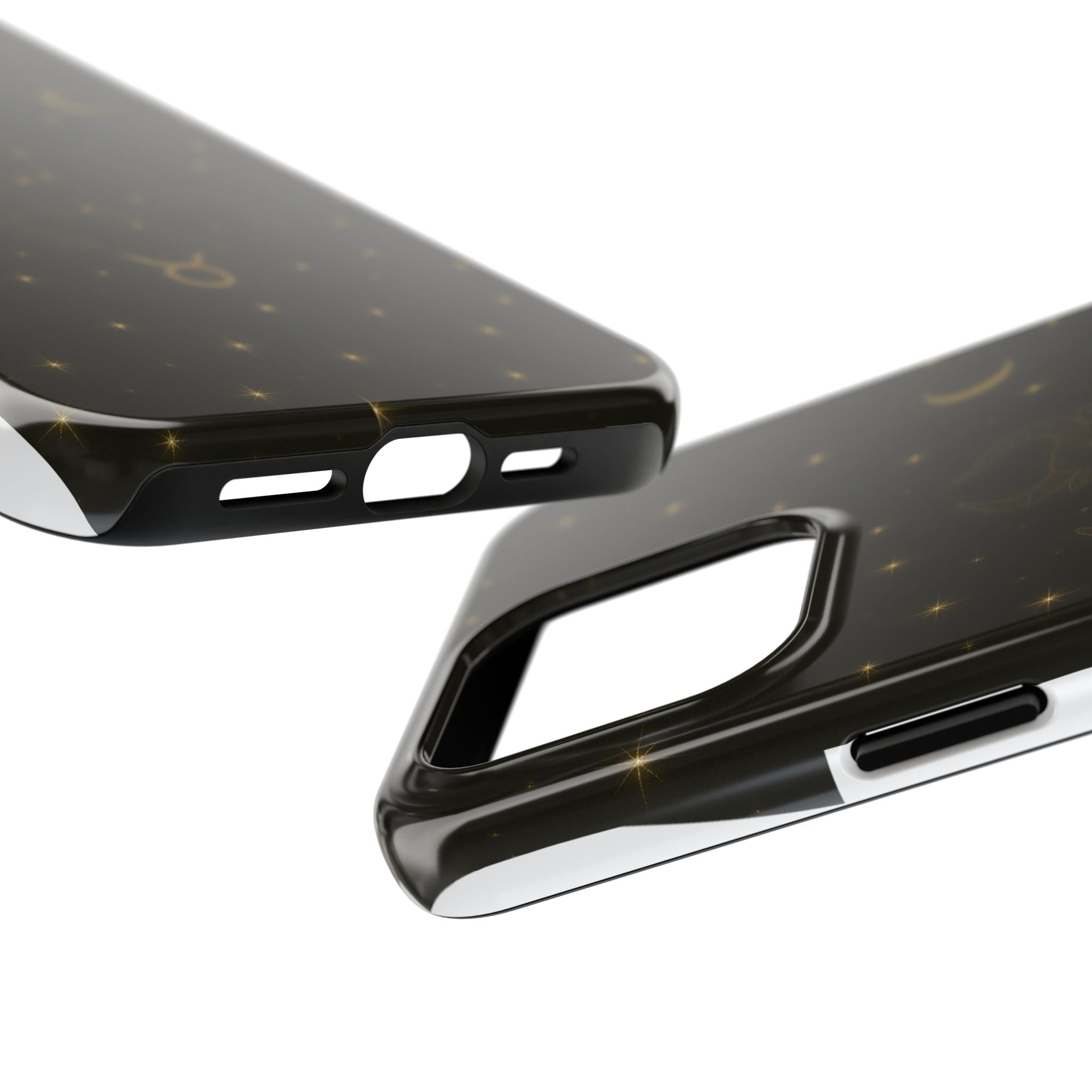 Taurus Constellation Tough Phone Case — Gold Zodiac Bull Phone Case