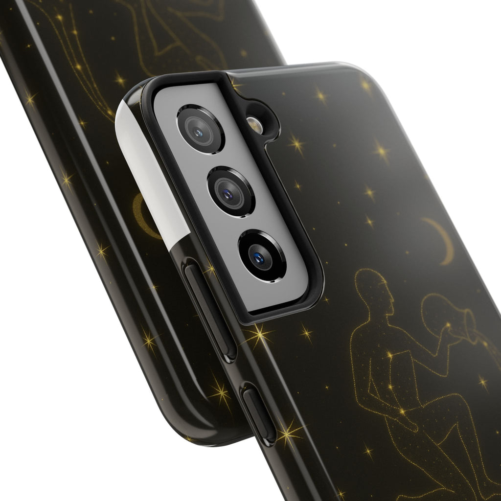 Aquarius Constellation Tough Phone Case — Zodiac Water-Bearer Astrology Design