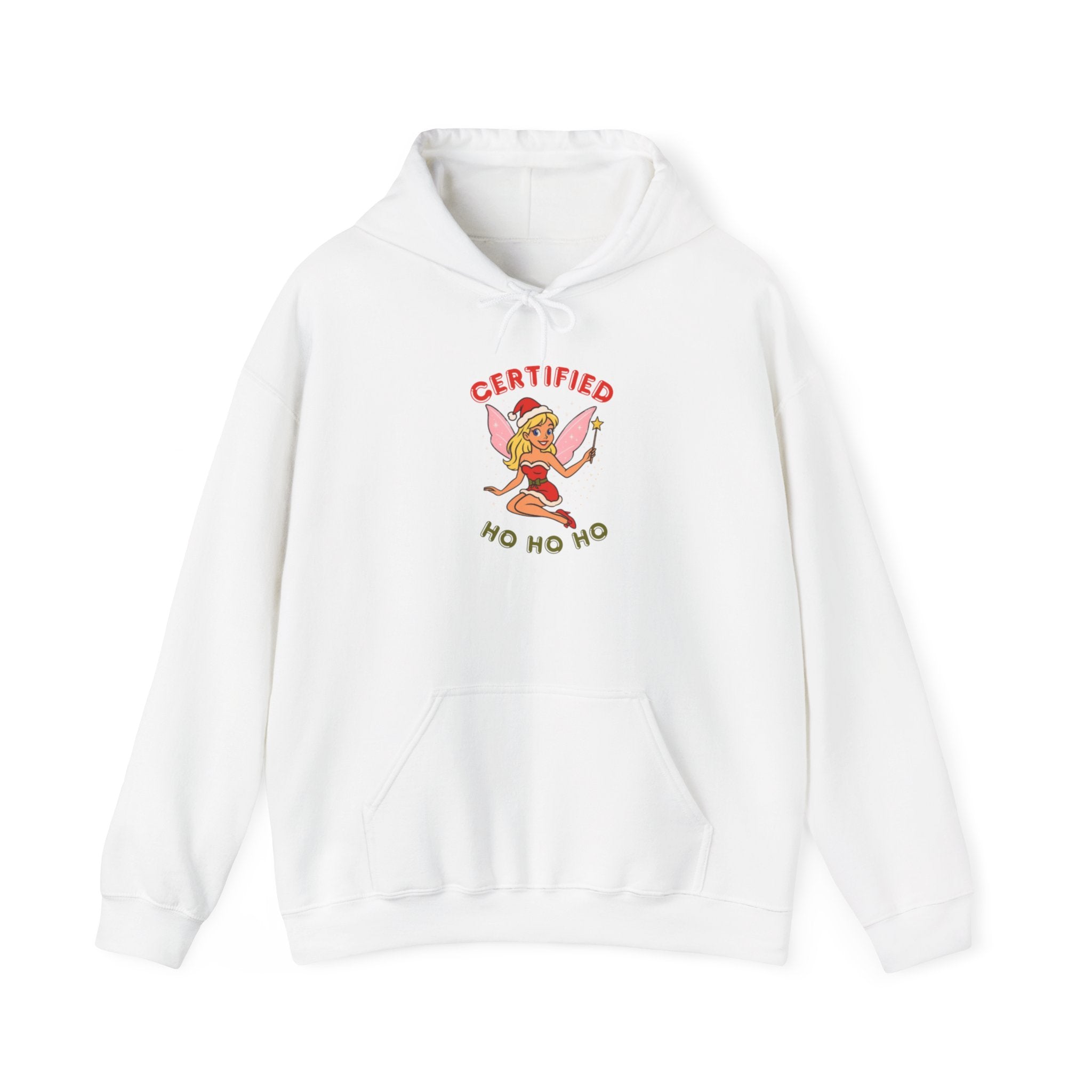 Certified Ho Ho Ho Elf Fairy Hoodie