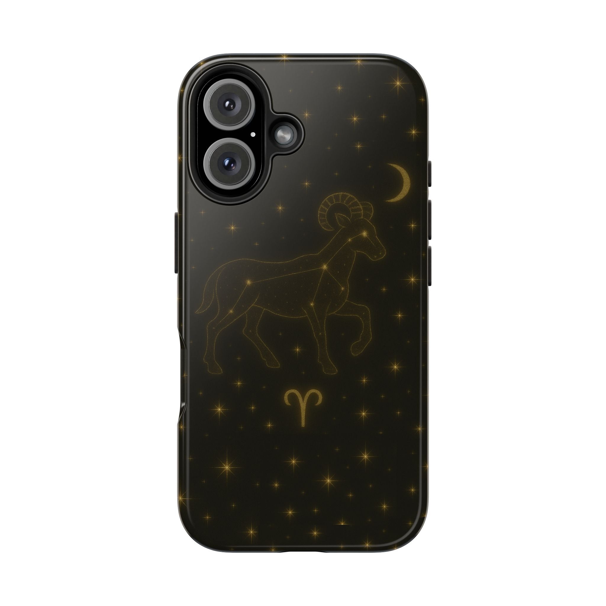 Aries Constellation Tough Phone Case — Zodiac Ram Star Map Design