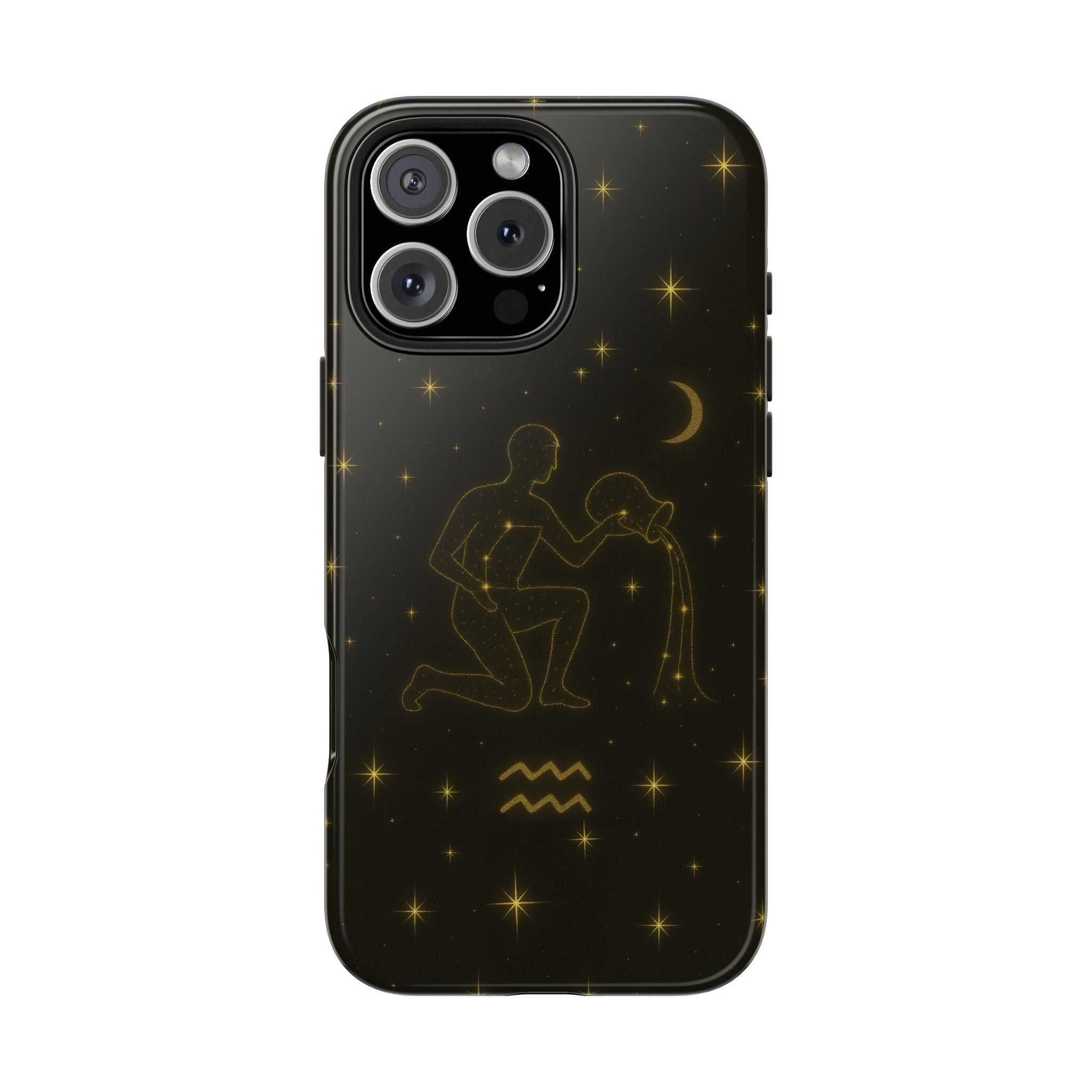 Aquarius Constellation Tough Phone Case — Zodiac Water-Bearer Astrology Design