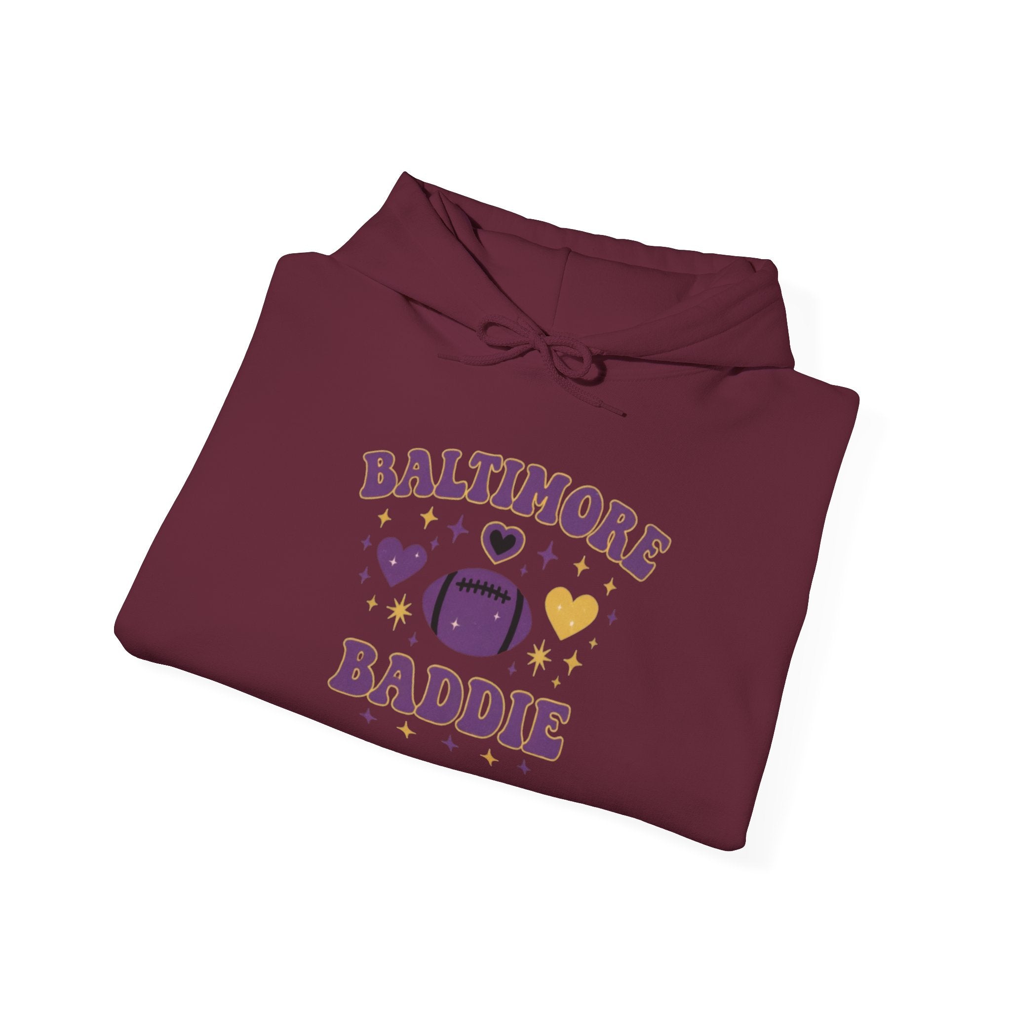Baltimore Baddie Hoodie — Cute Charm City Graphic Pullover