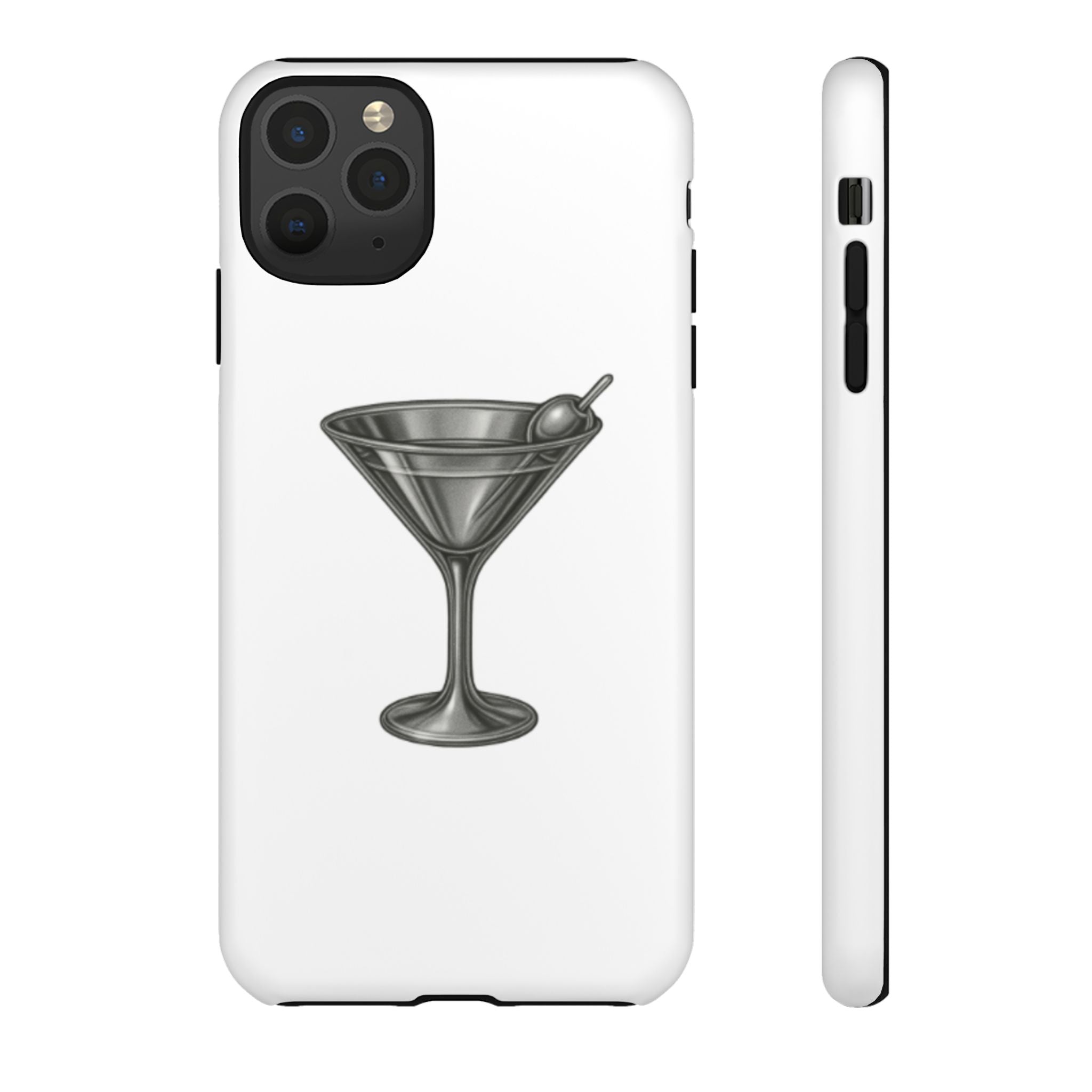 Silver Martini Tough Case