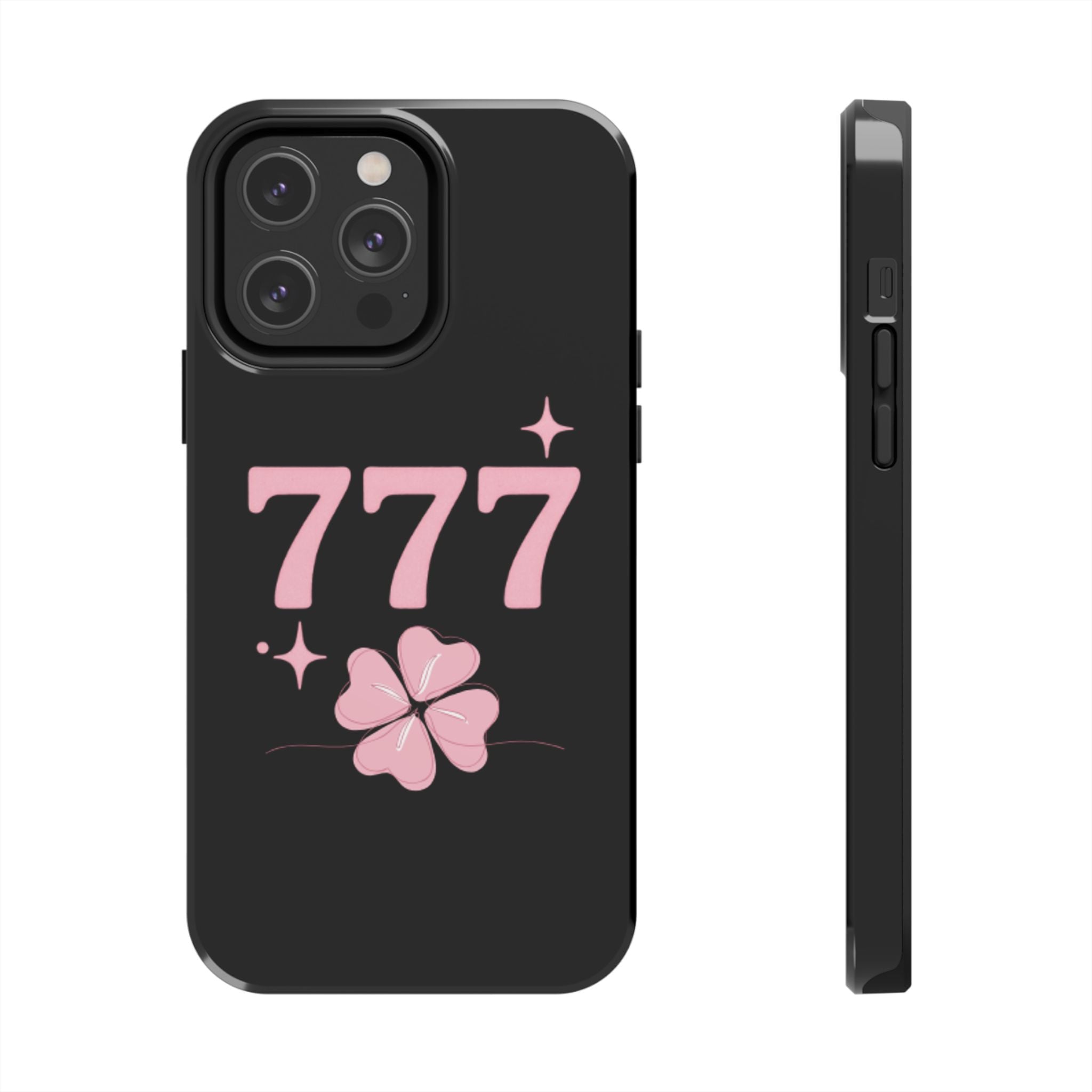 Black & Pink 777 Phone Case