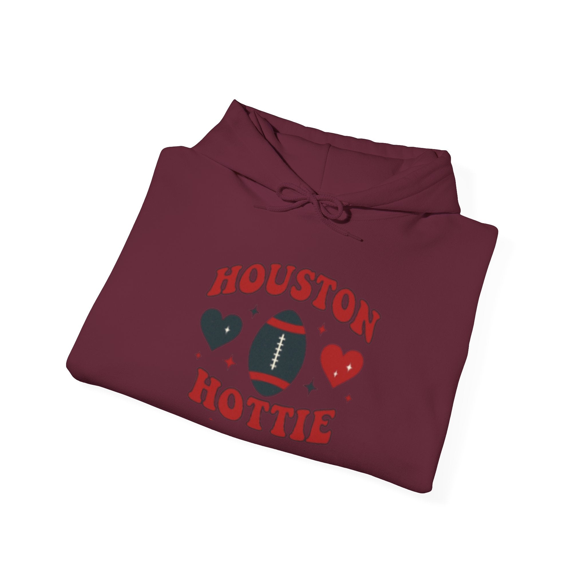 Hoodie — "Houston Hottie" Football Graphic Pullover