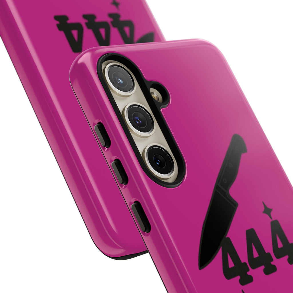 Black & Pink 444 Protection Phone Case