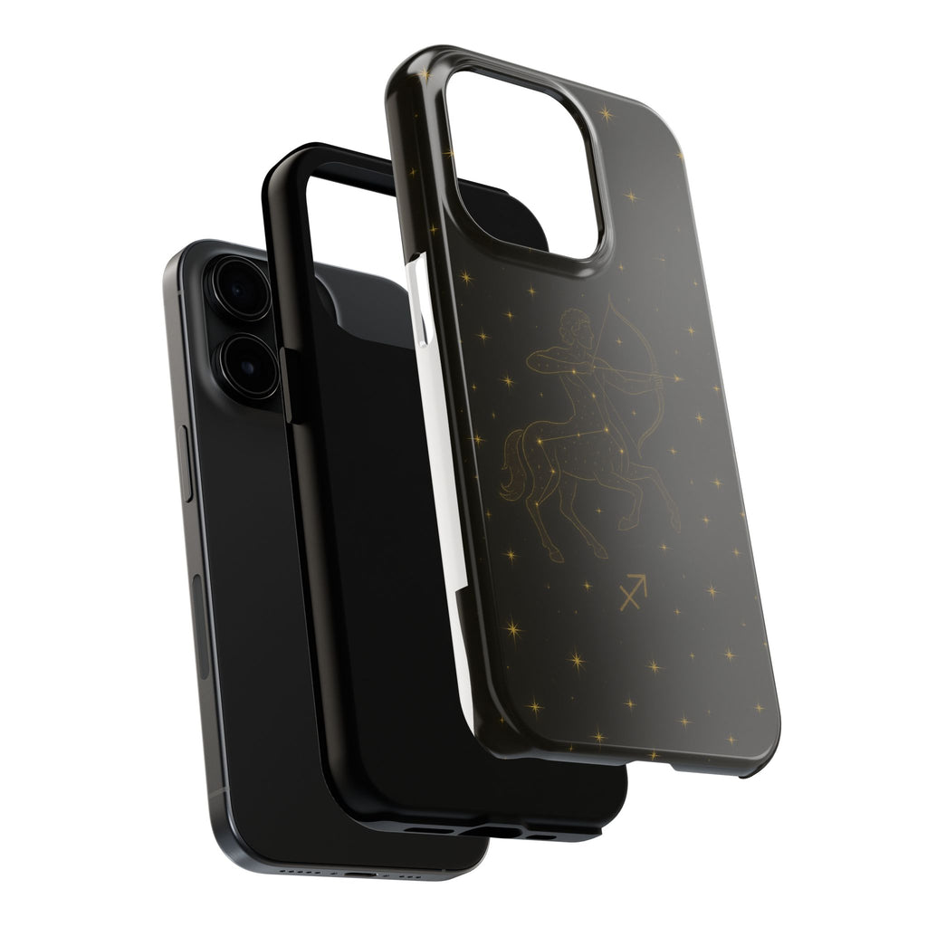 Sagittarius Constellation Tough Phone Case — Zodiac Archer Protective Cover
