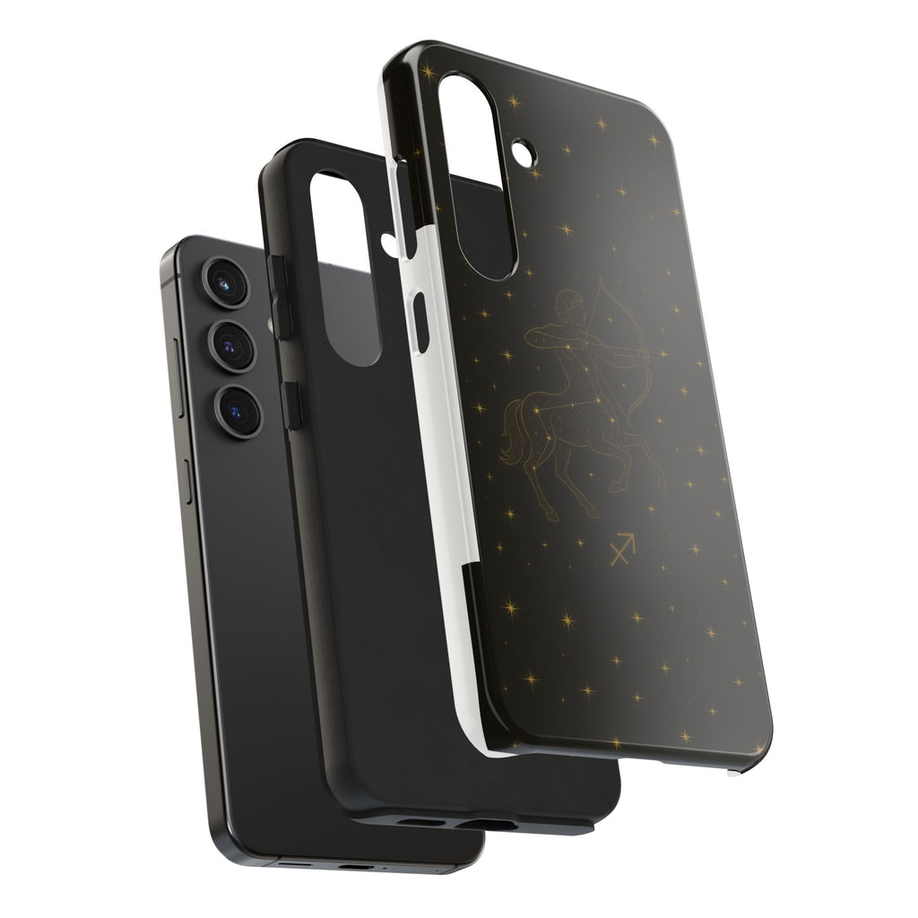 Sagittarius Constellation Tough Phone Case — Zodiac Archer Protective Cover