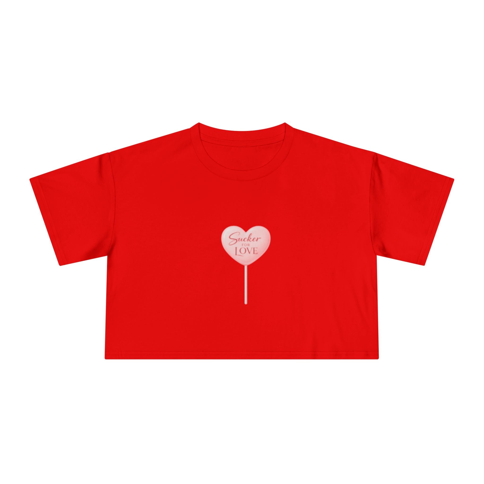 "Sucker for Love" Cropped Tee