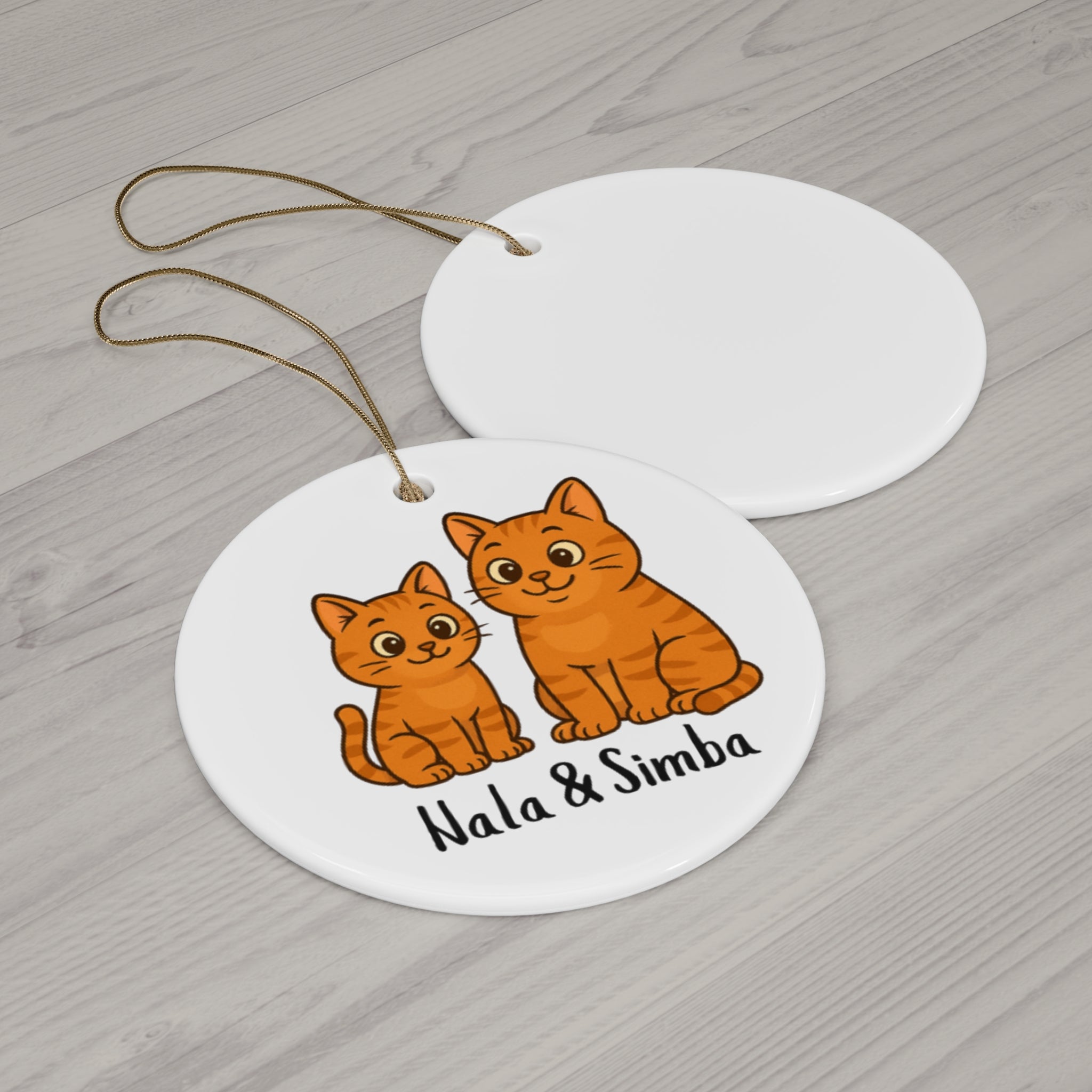 Cartoon Pet Ceramic Ornament Personalized Holiday Decoration