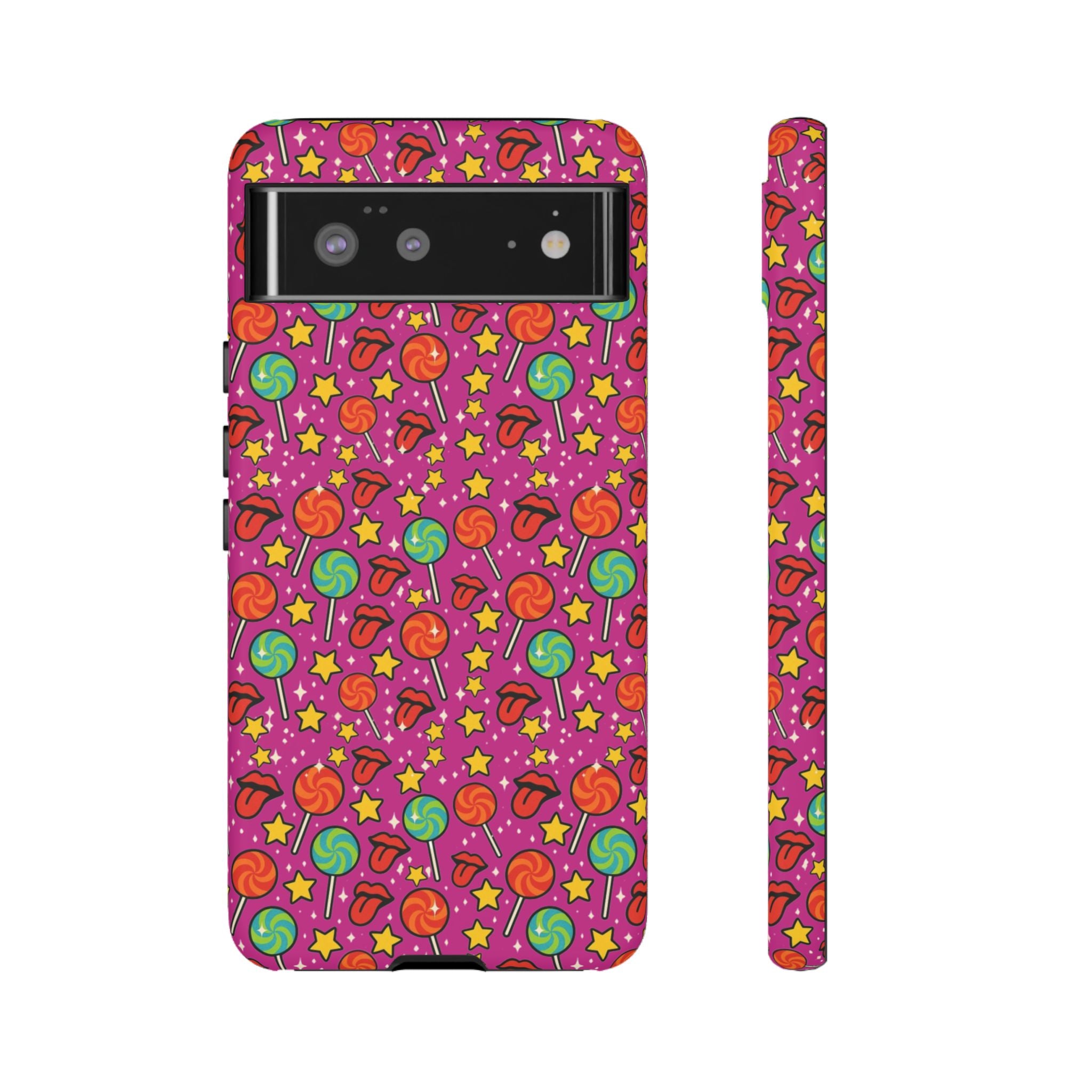 Lollipops & Lips Retro Phone Cases