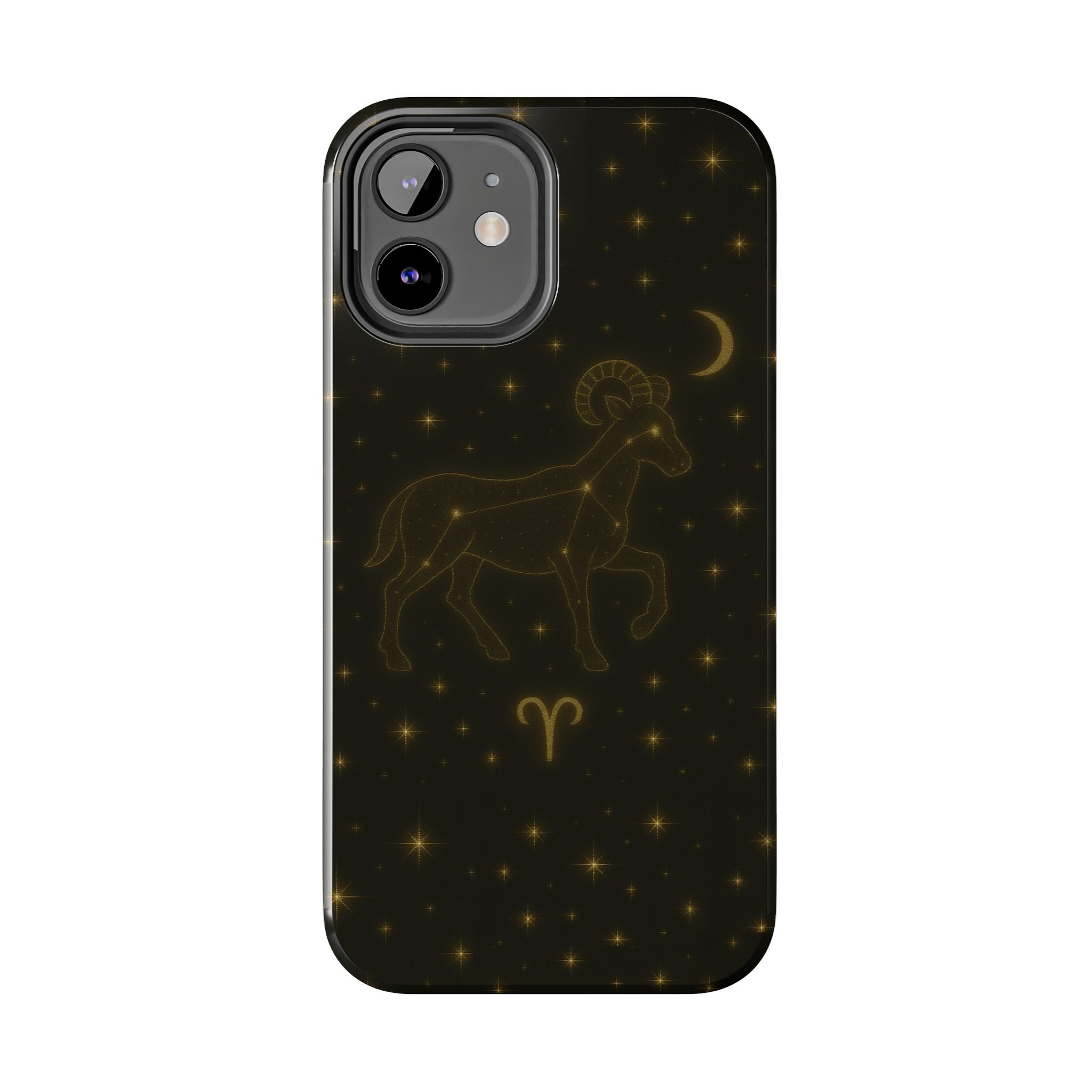 Aries Constellation Tough Phone Case — Zodiac Ram Star Map Design