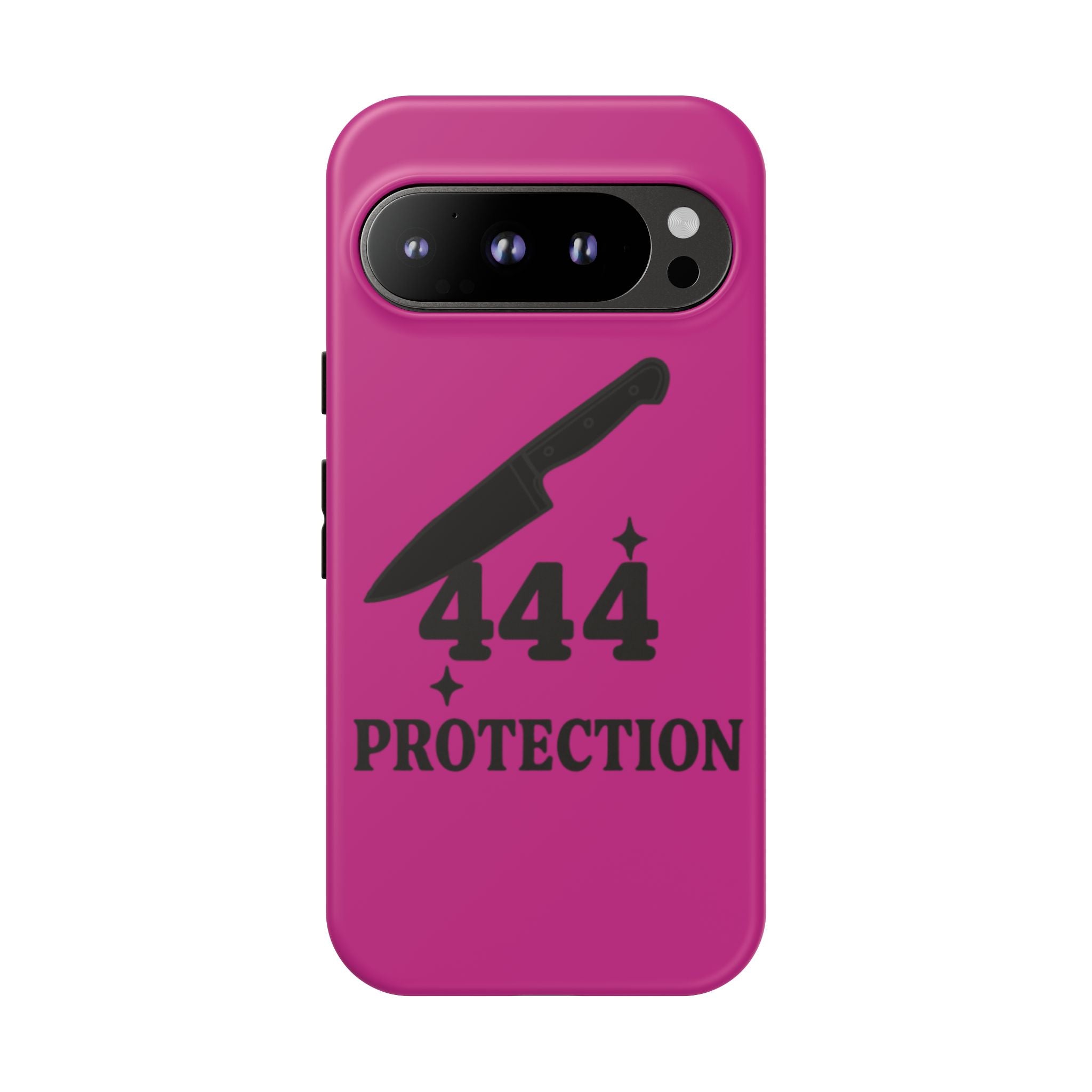 Black & Pink 444 Protection Phone Case