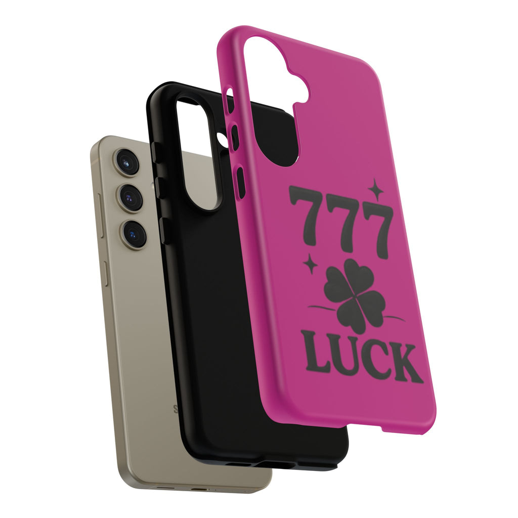 Black & Pink 777 Luck Phone Case