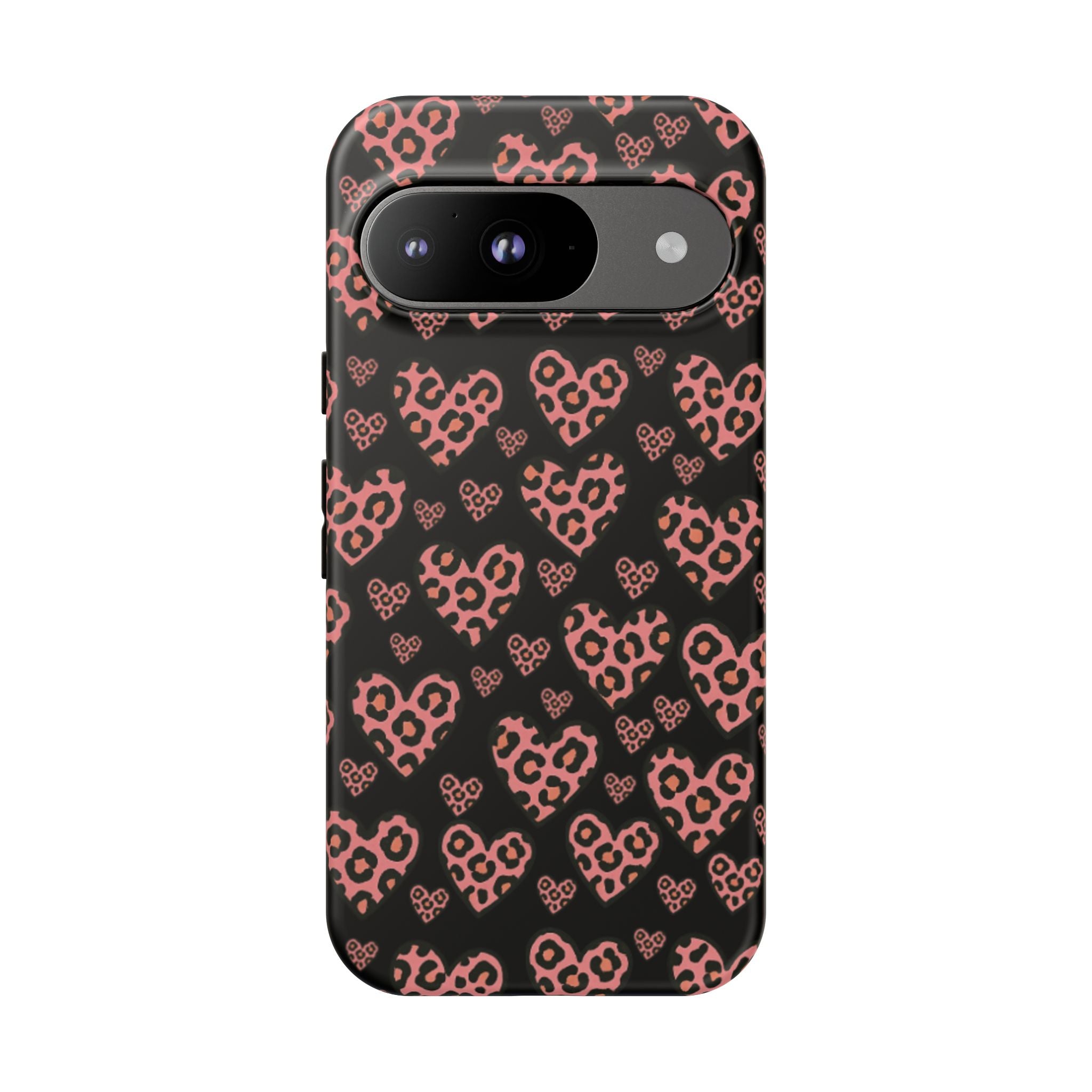 Leopard Heart Phone Case