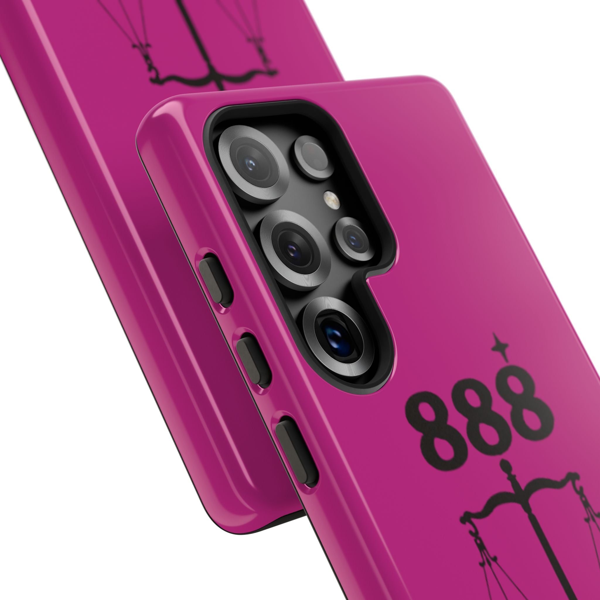 Black & Pink 888 Balance Phone Case