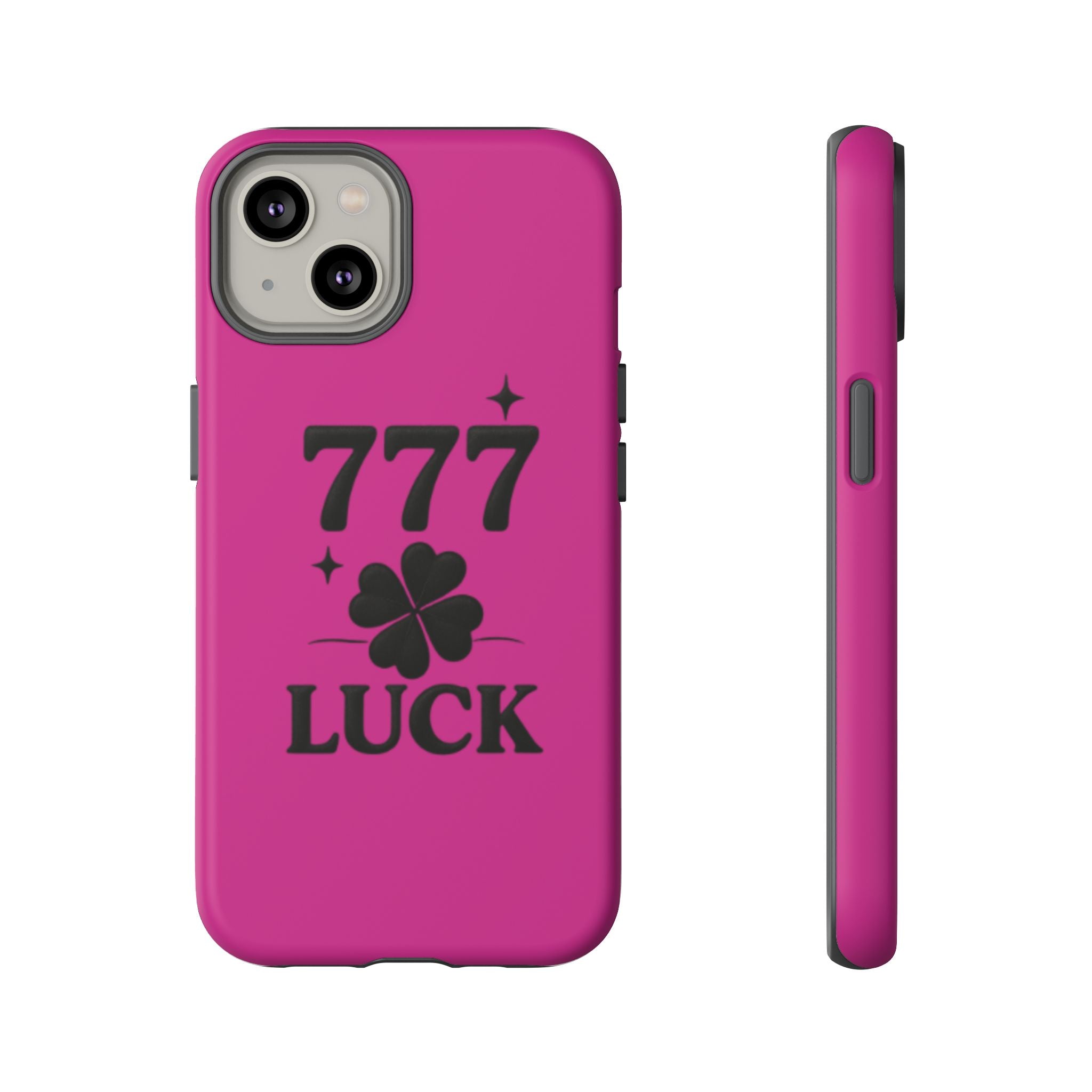 Black & Pink 777 Luck Phone Case
