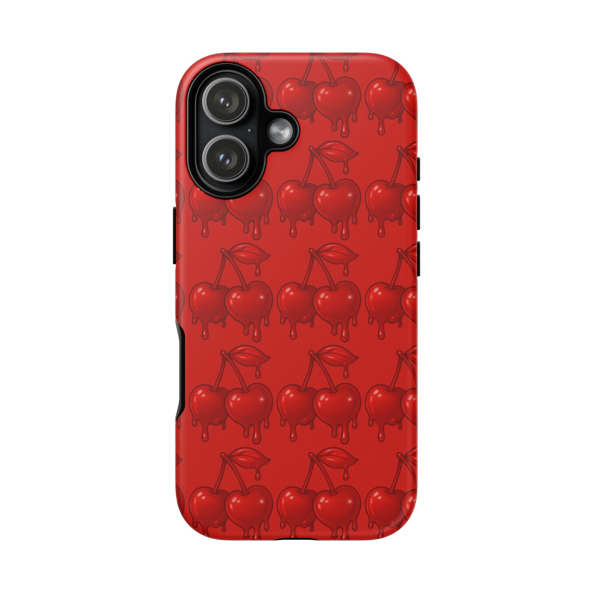 Red Dripping Cherry Phone Case