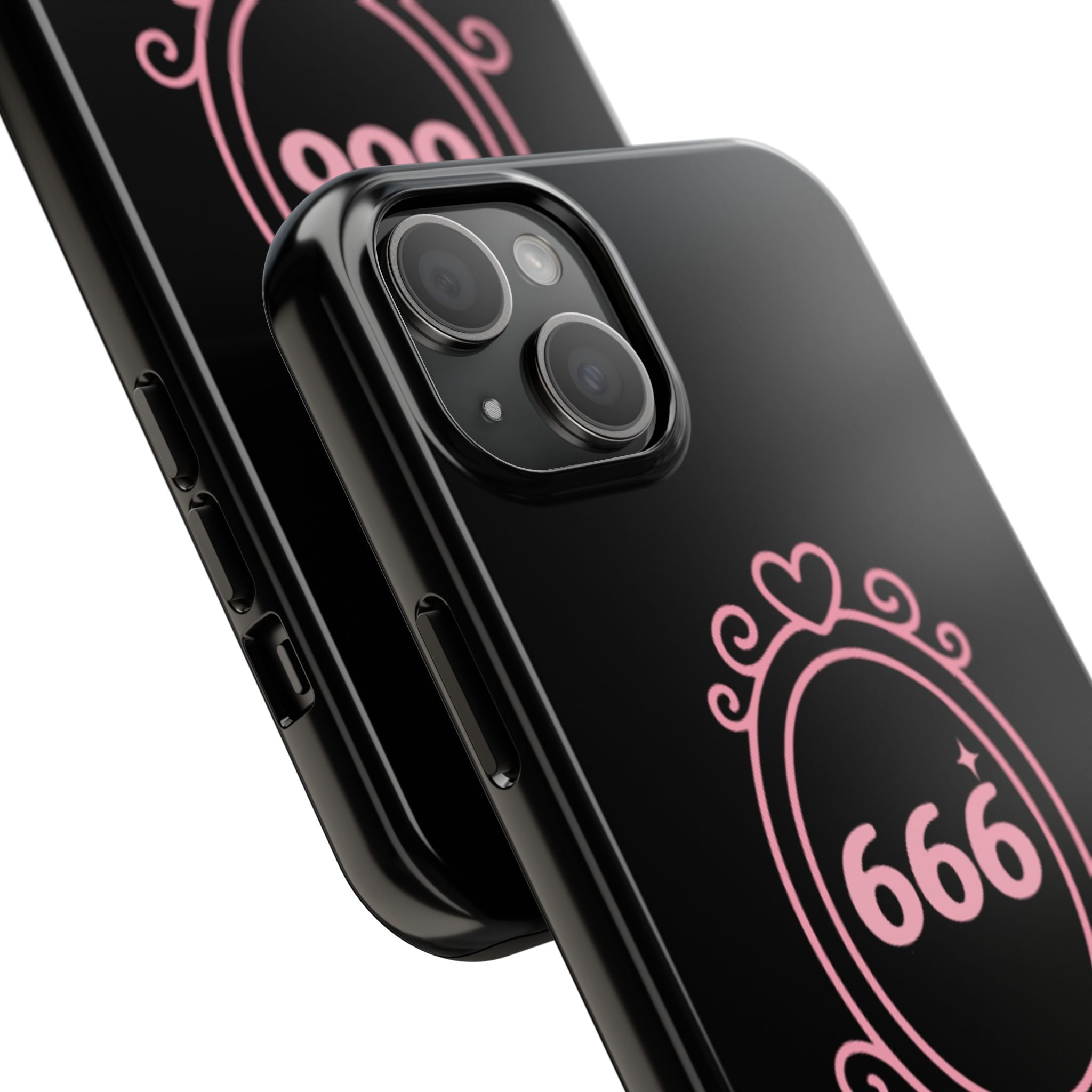 Black & Pink 666 Phone Case