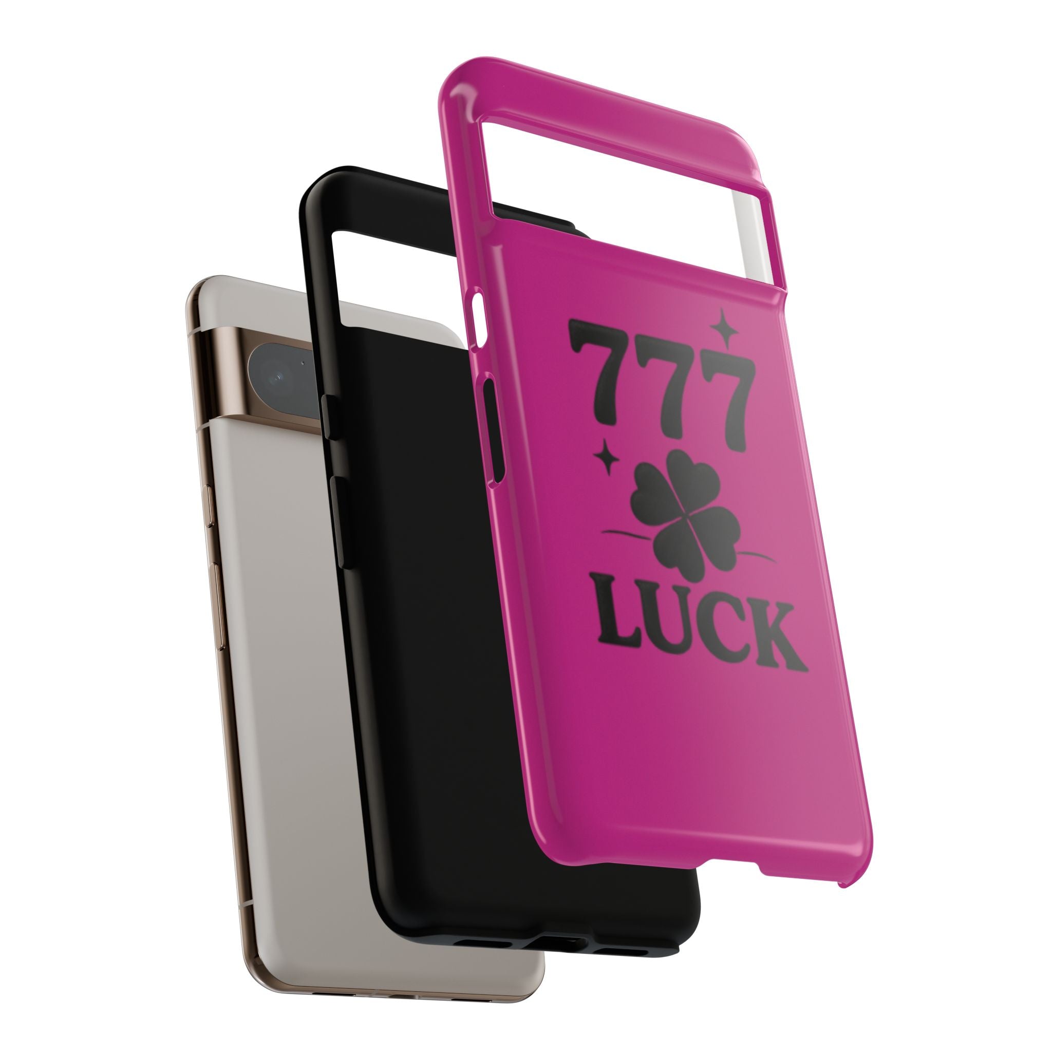 Black & Pink 777 Luck Phone Case