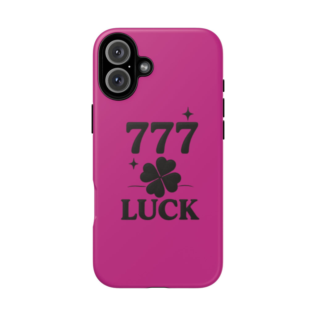 Black & Pink 777 Luck Phone Case