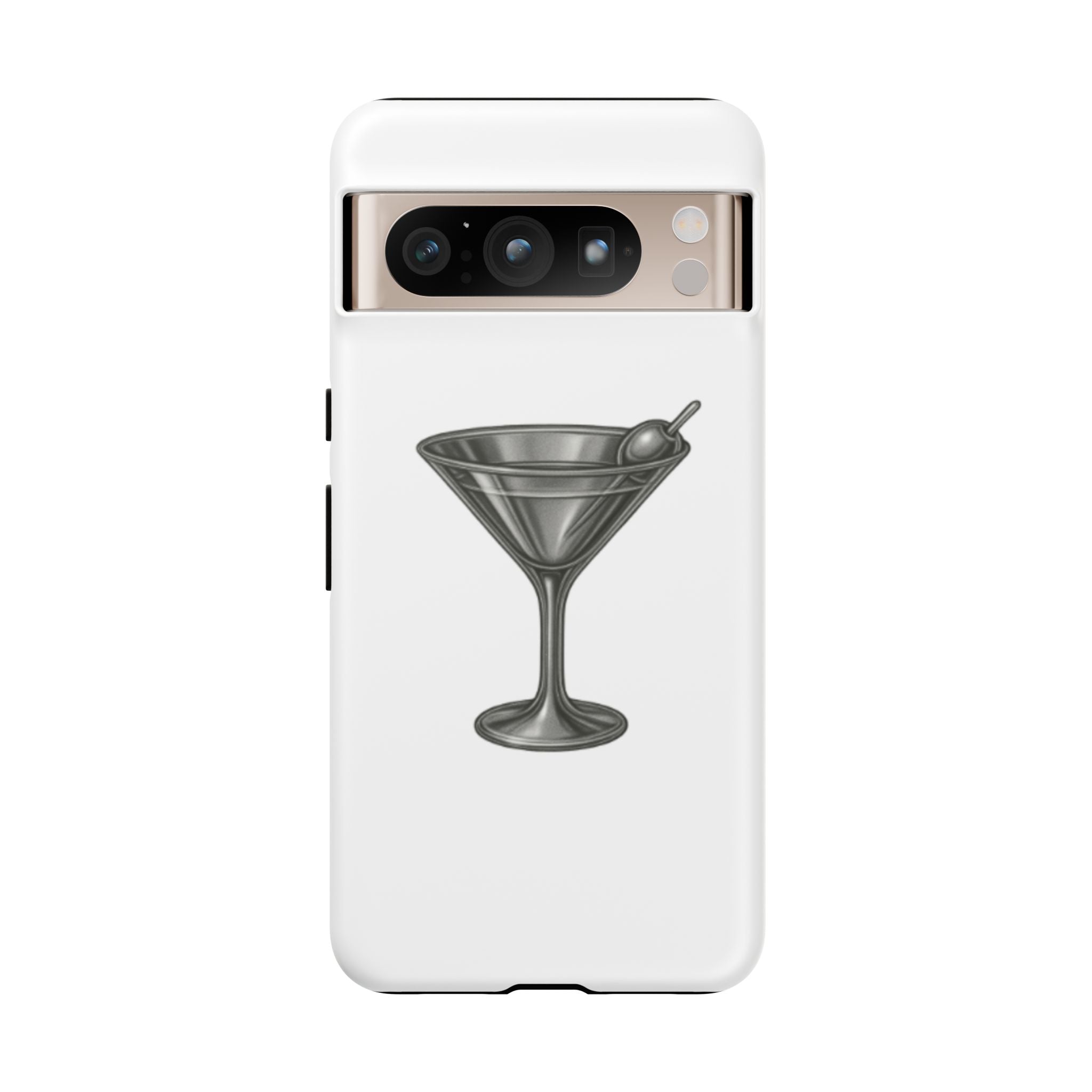 Silver Martini Tough Case