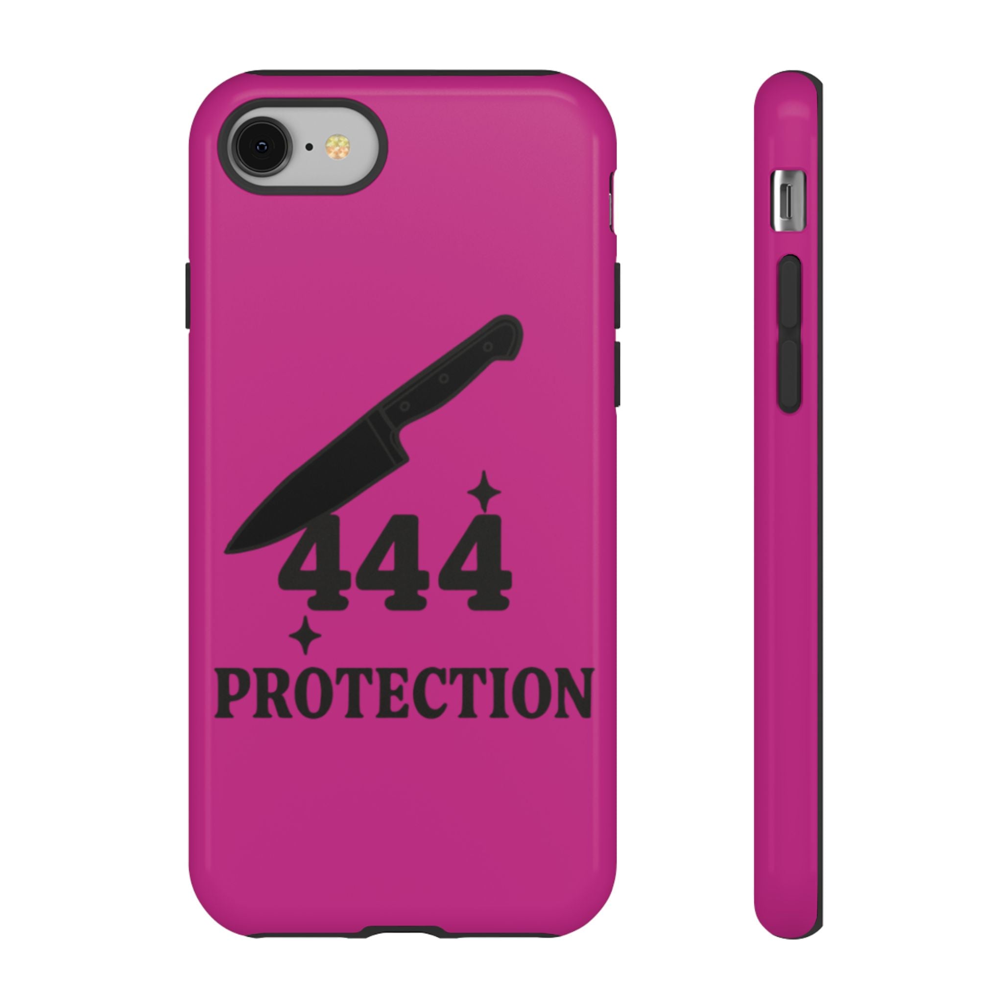 Black & Pink 444 Protection Phone Case