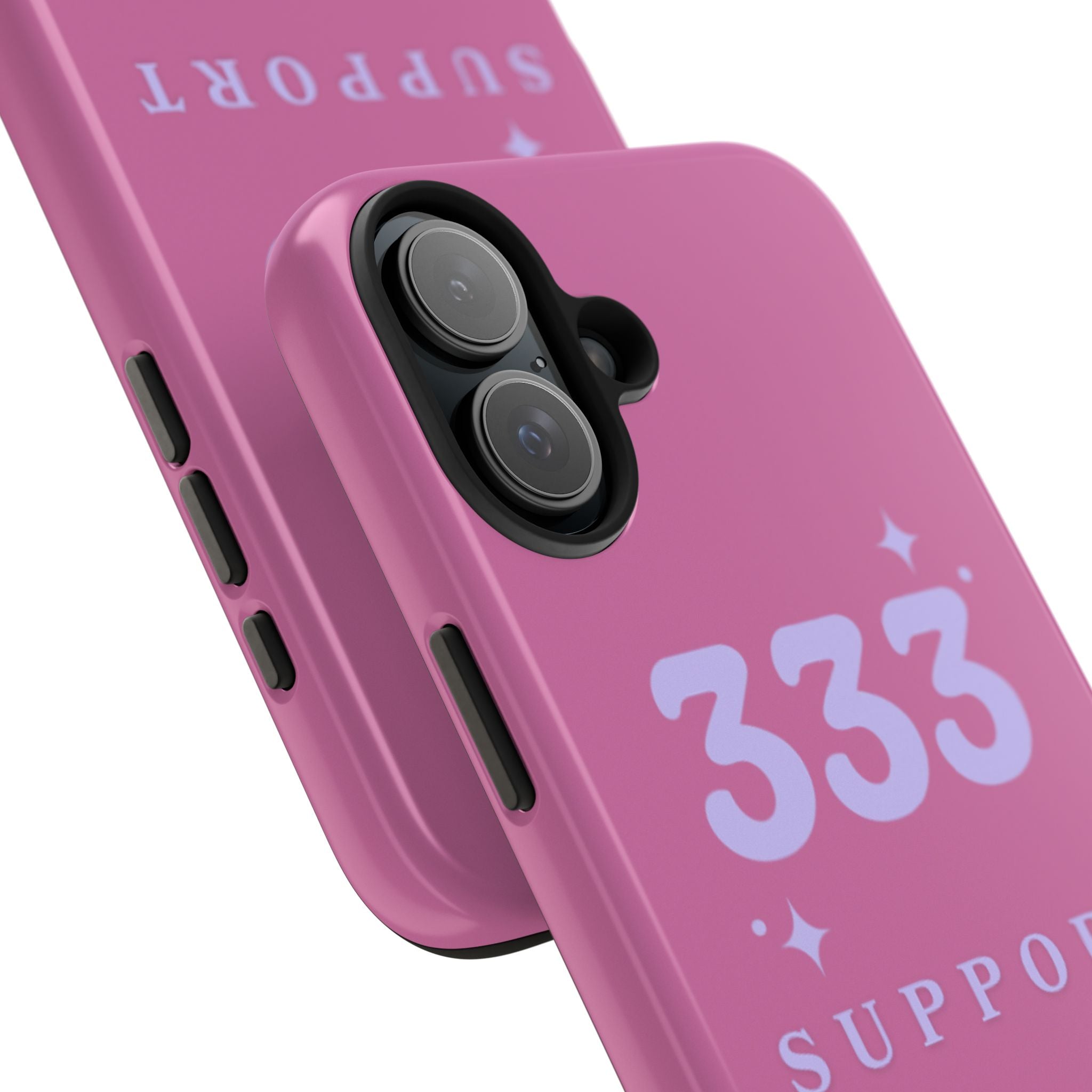Pink & Purple 333 Support Phone Case