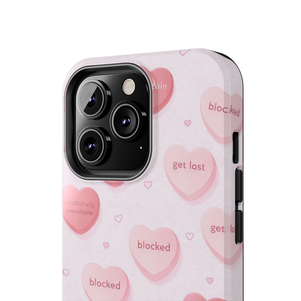 Non-Conversation Hearts Phone Case