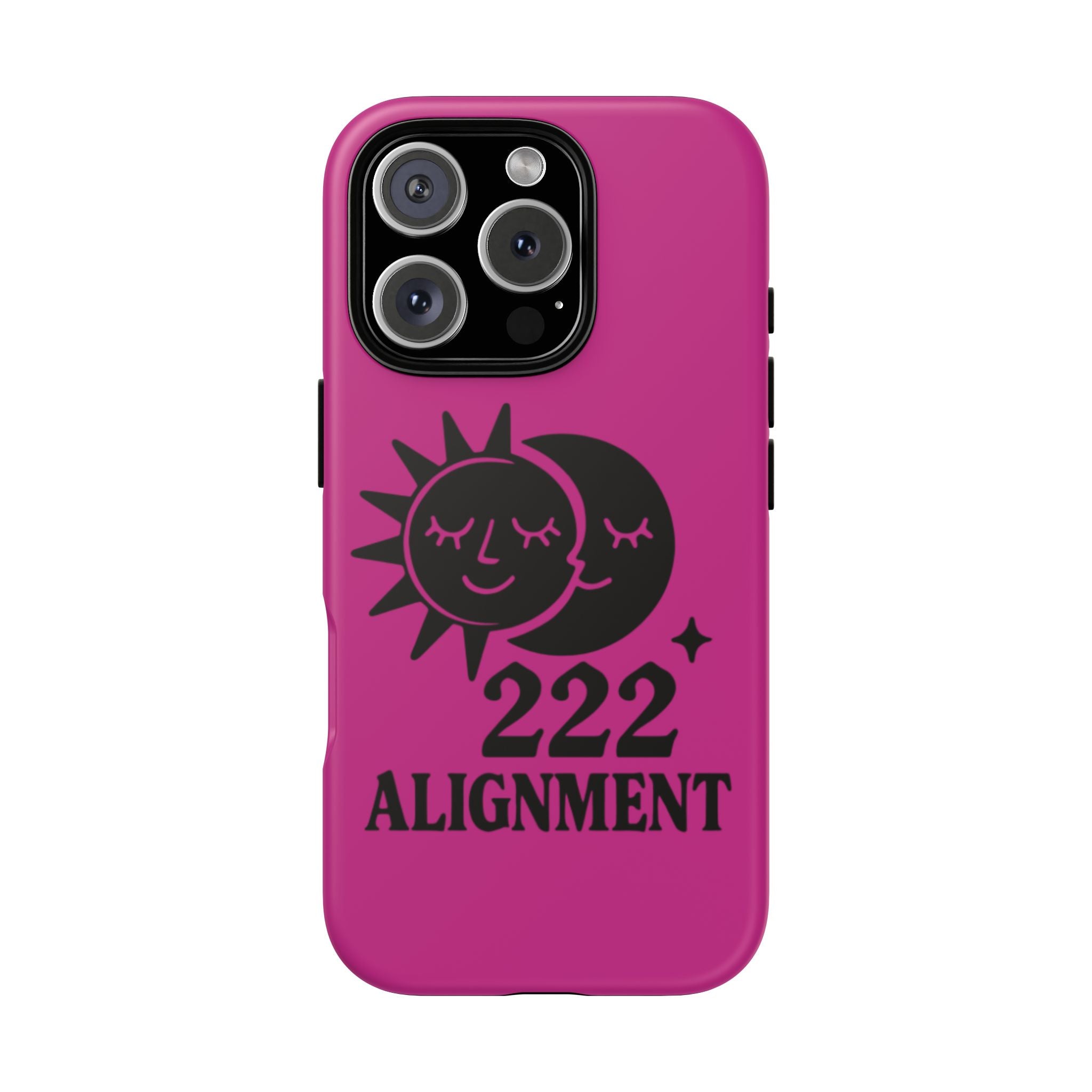 Black & Pink 222 Alignment Phone Case