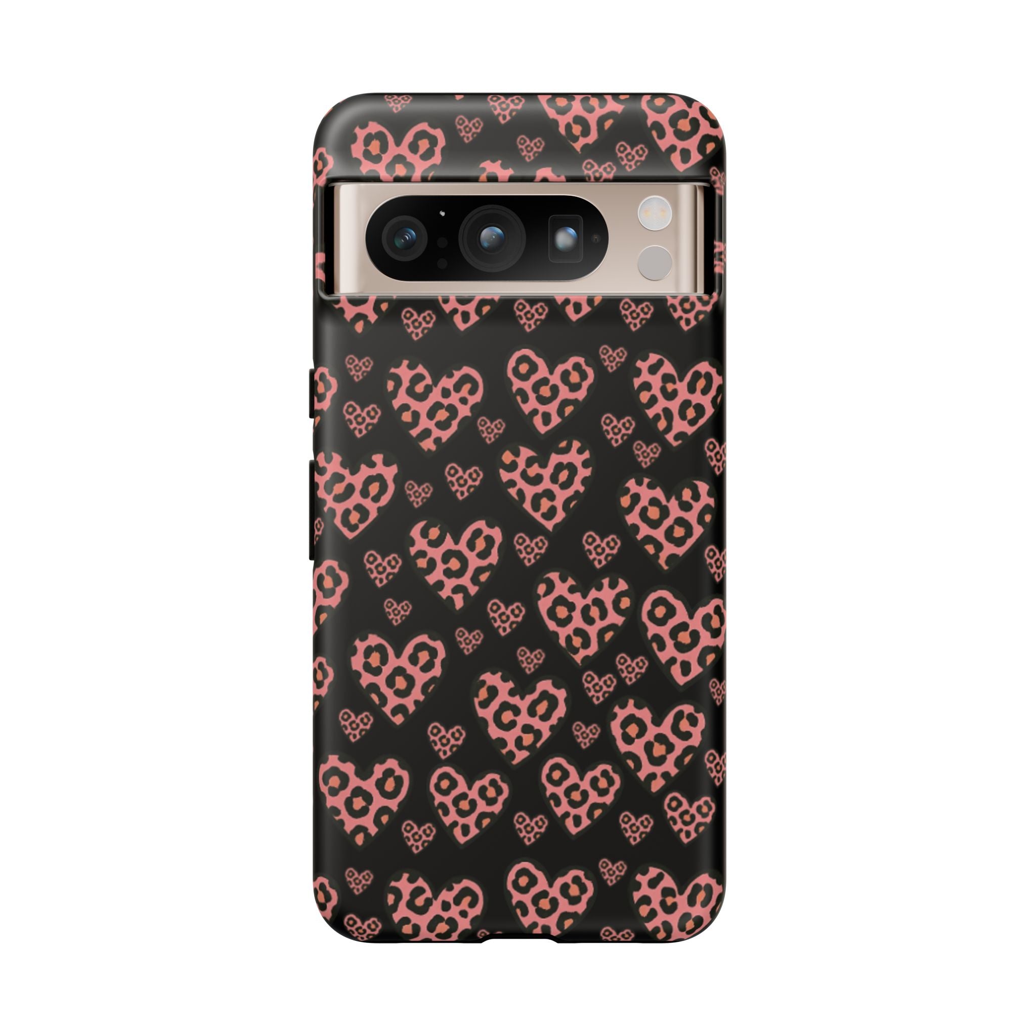 Leopard Heart Phone Case